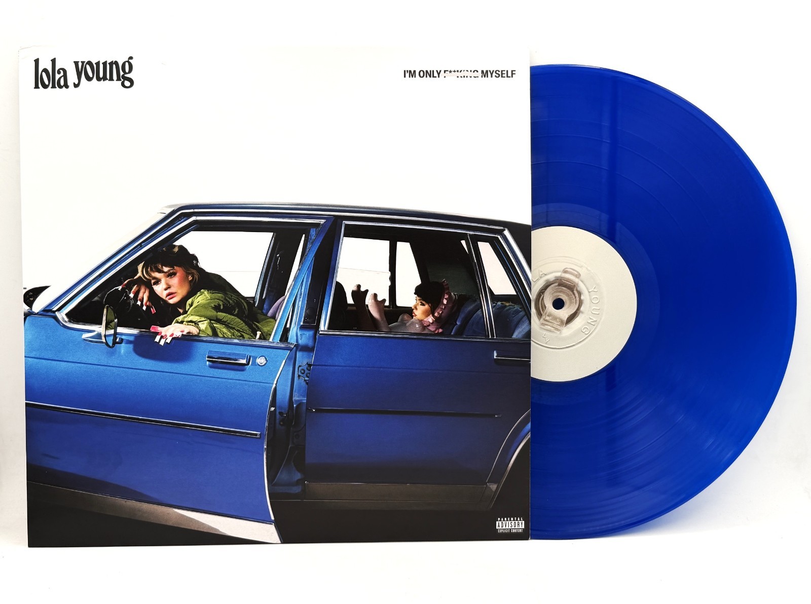 Lola Young I'm Only F*king Myself - Sad Sad Lady Ltd Ed BLUE VINYL w/Poster NEW
