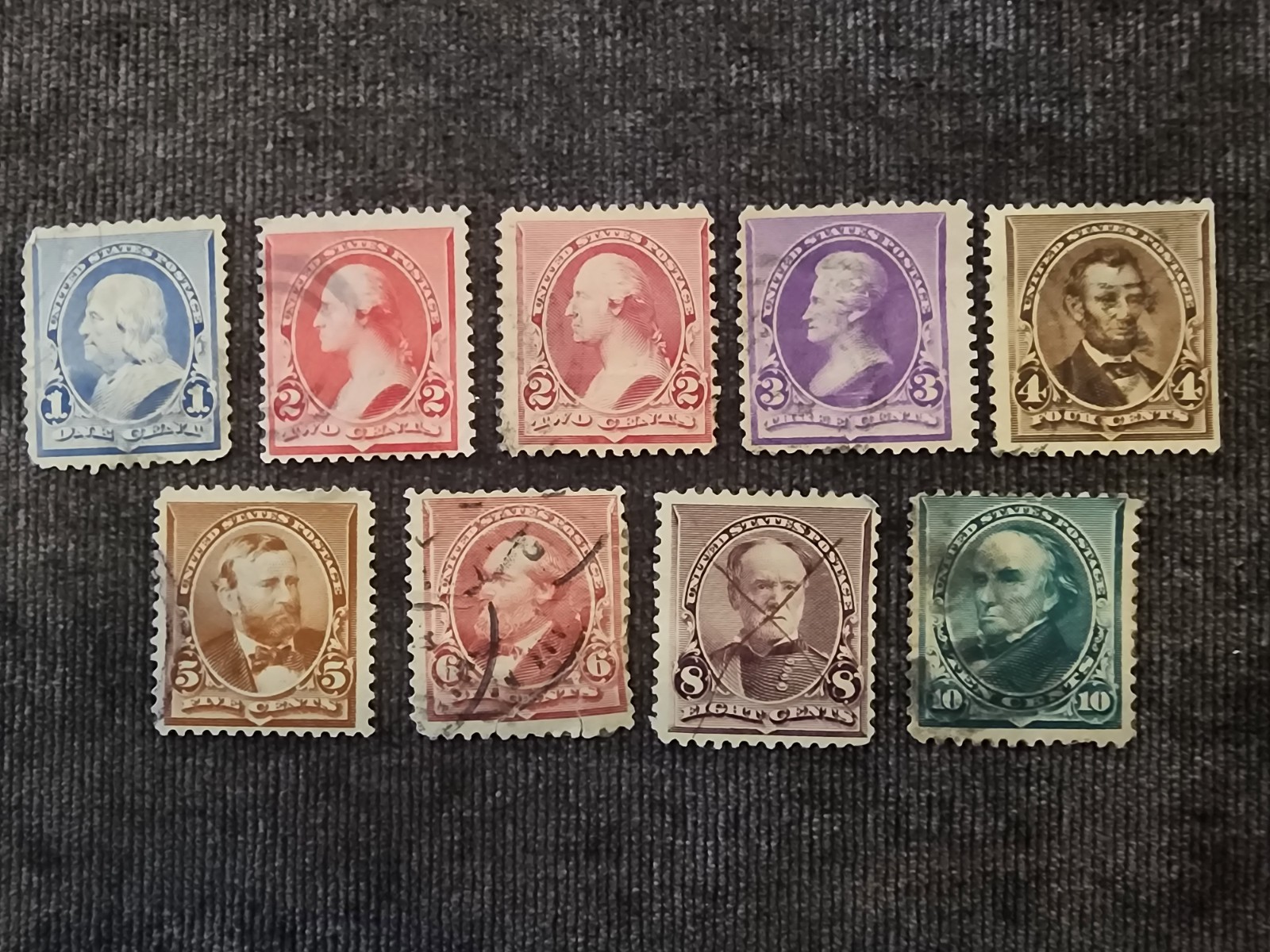 US Scott 219-226 US Scott 219-226