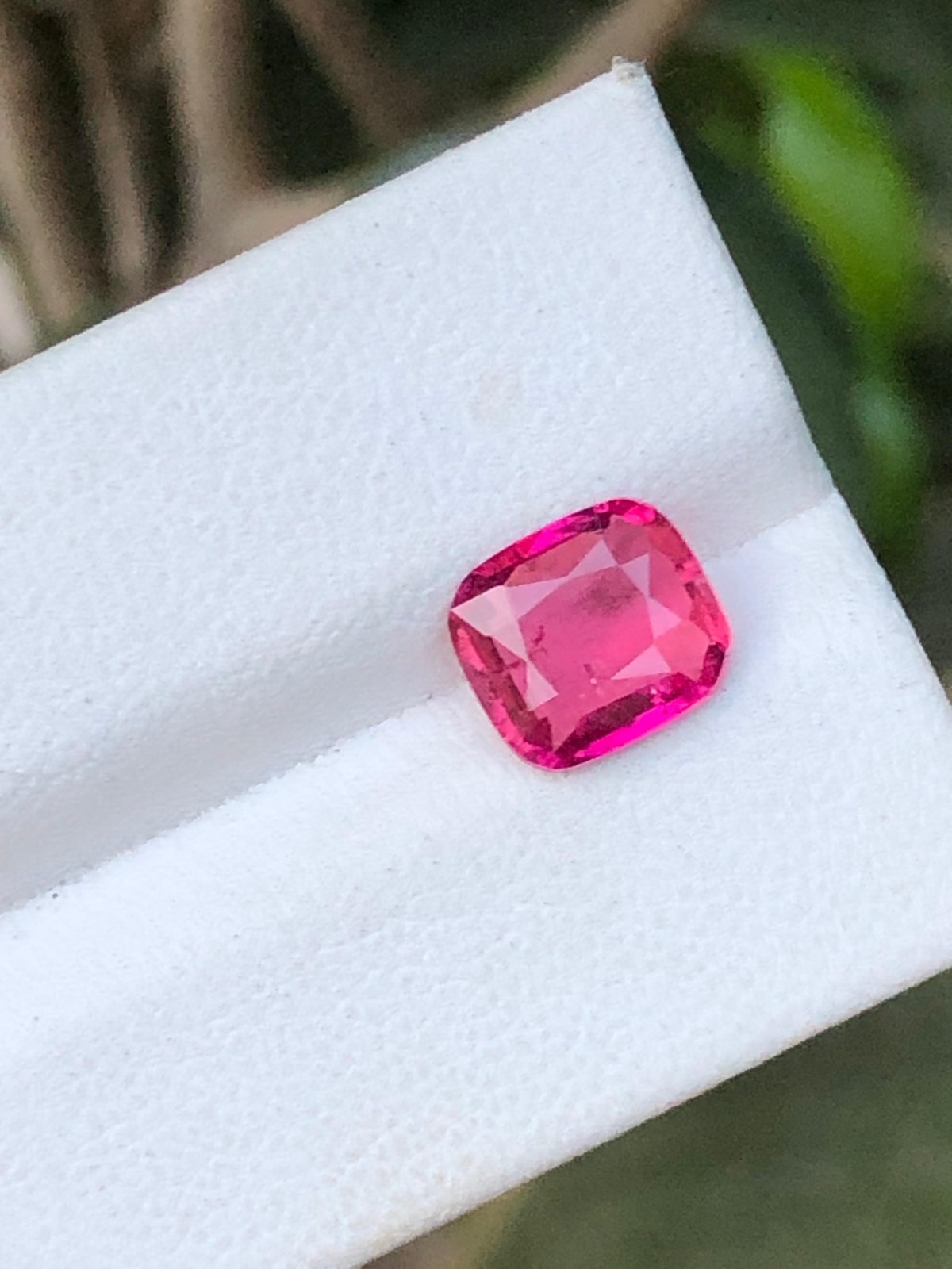 2.2Crt Natural Faceted Pink Rubellite Tourmaline Loose Gemstones @Afghanistan