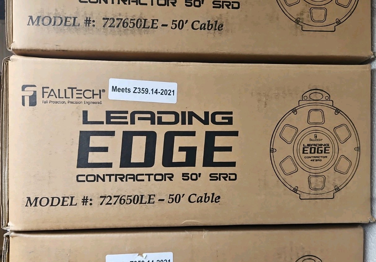 New In Box - FallTech Self Retracting Device Model 727650LE