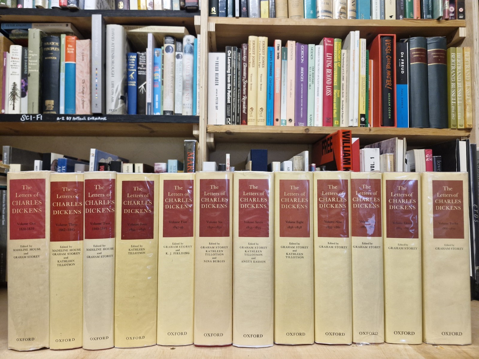 The Letters of Charles Dickens - 12 Volumes - Pilgrim Edition (First Editions) The Letters of Charles Dickens - 12 Volumes - Pilgrim Edition (First Editions)