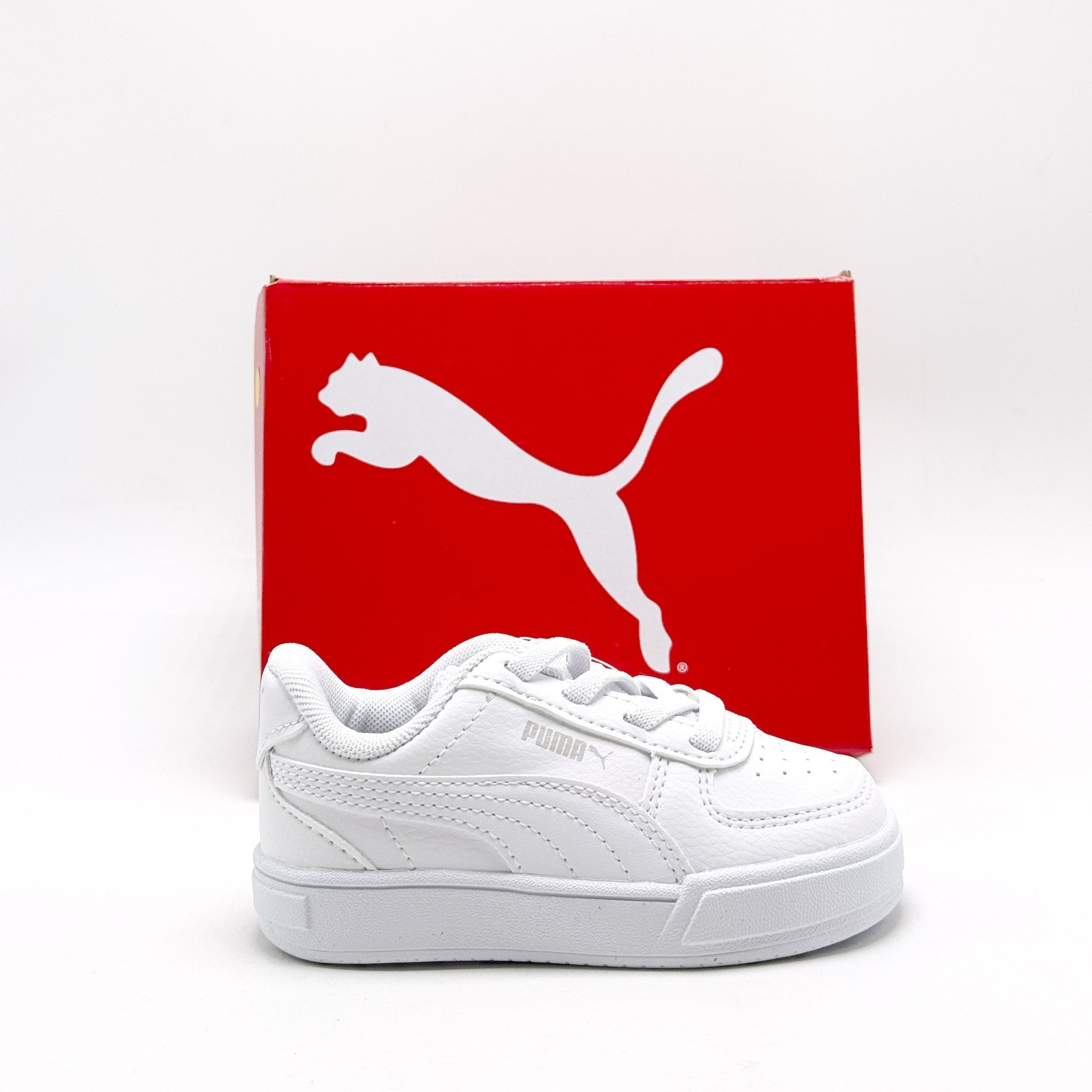 *NEW* TODDLER/ENFANTS PUMA CAVEN AC INF (TD) PUMA WHITE / WHITE (382058 01) 👍