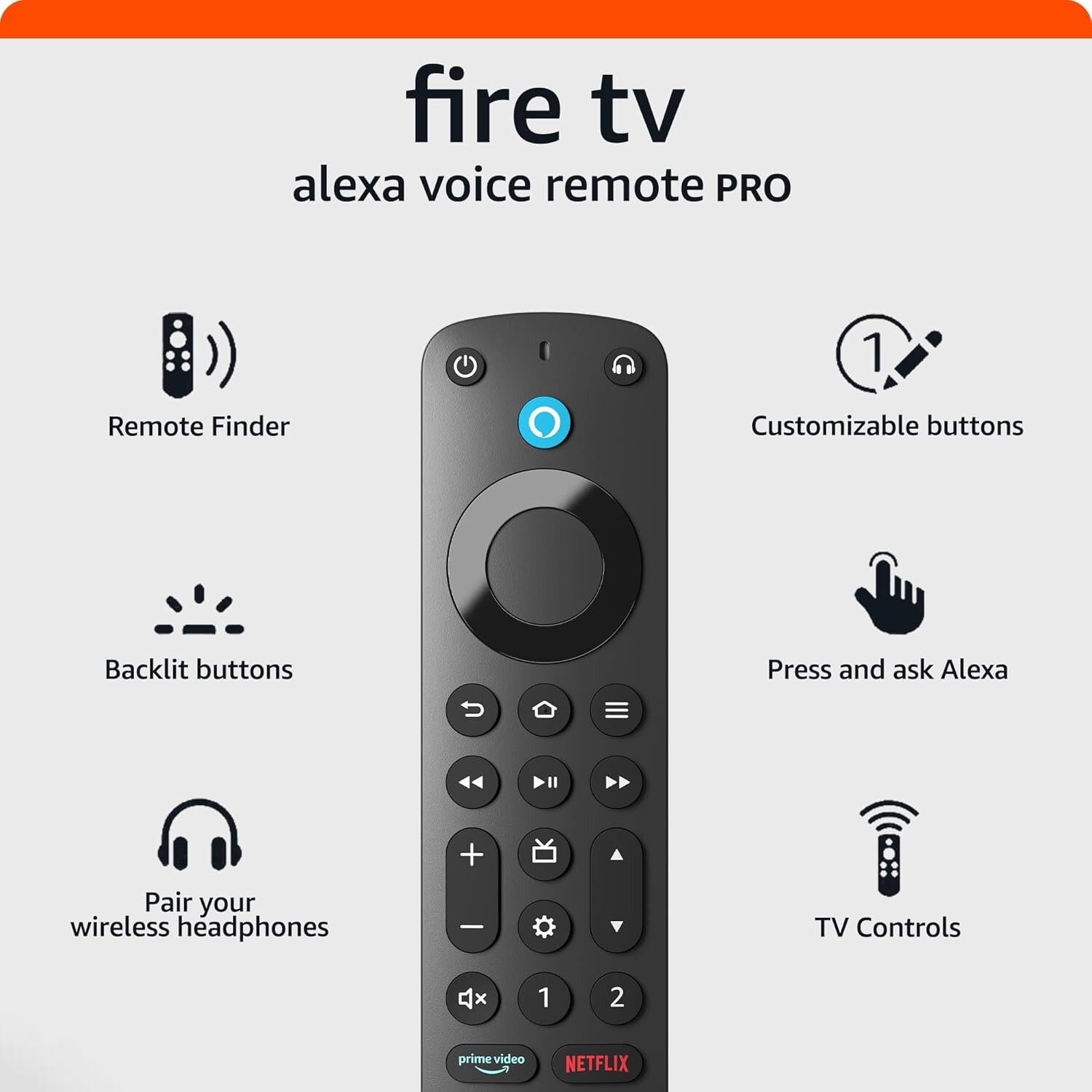 Amazon Fire TV Alexa Voice Remote Pro (Newest Model) B09RX4HKTD NEW SEALED Amazon Fire TV Alexa Voice Remote Pro (Newest Model) B09RX4HKTD NEW SEALED