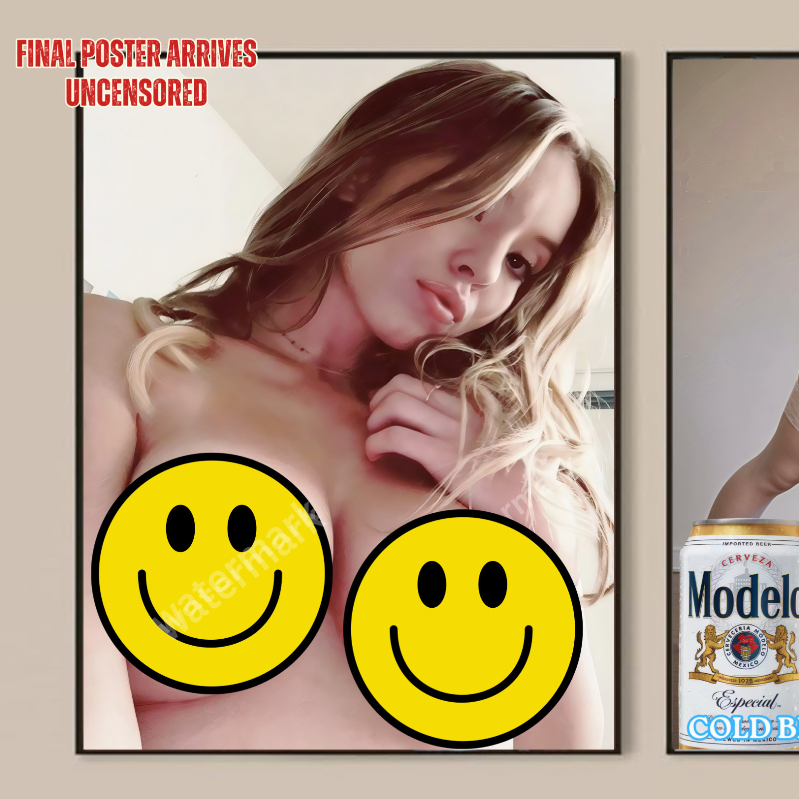 Sexy Sydney Sweeney Large Photo Poster Reprint  18x24 Man Cave Bar Decor  Read D