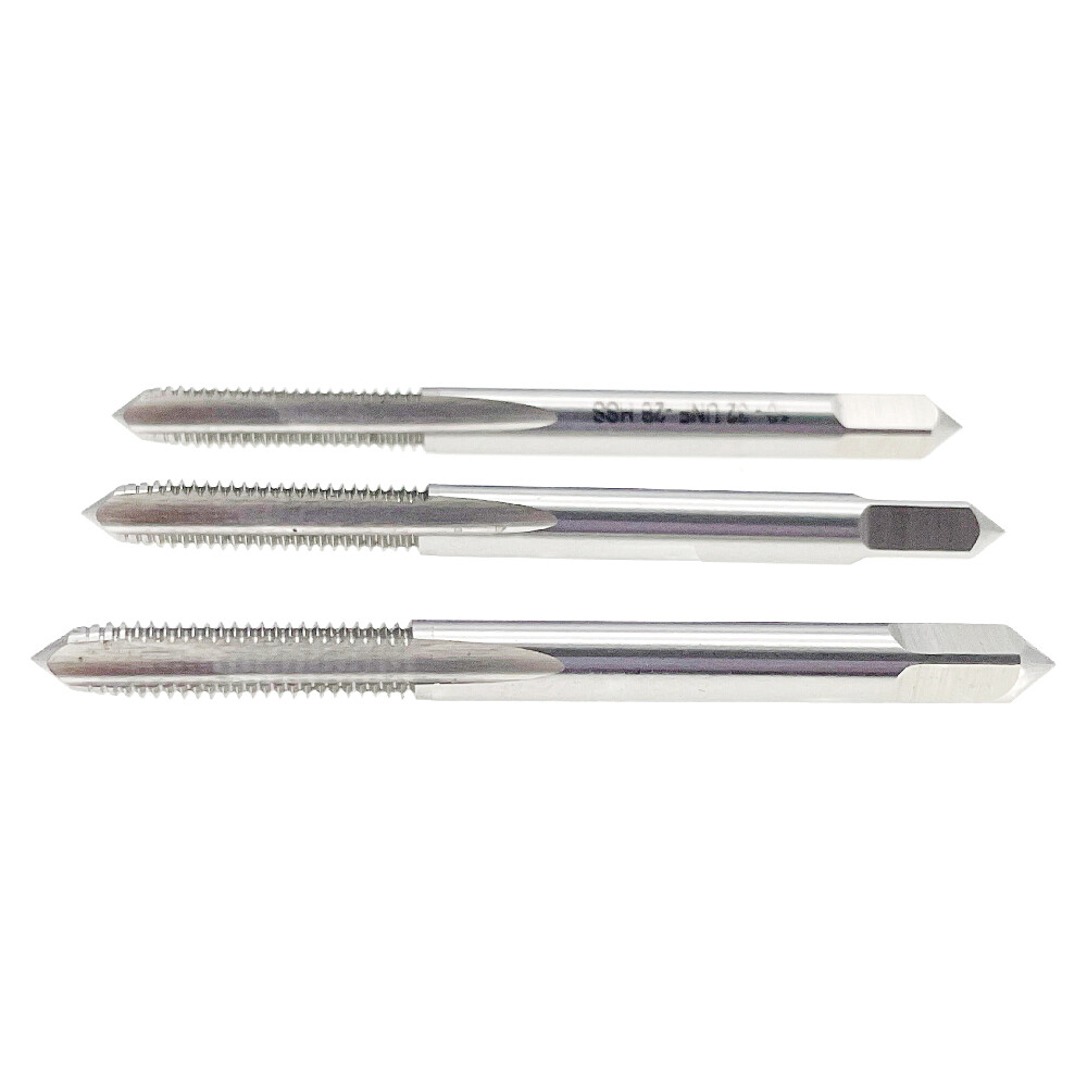 3PC 10-32 Tap Set 10x32 Thread Tap High  Threading Tool Speed Steel