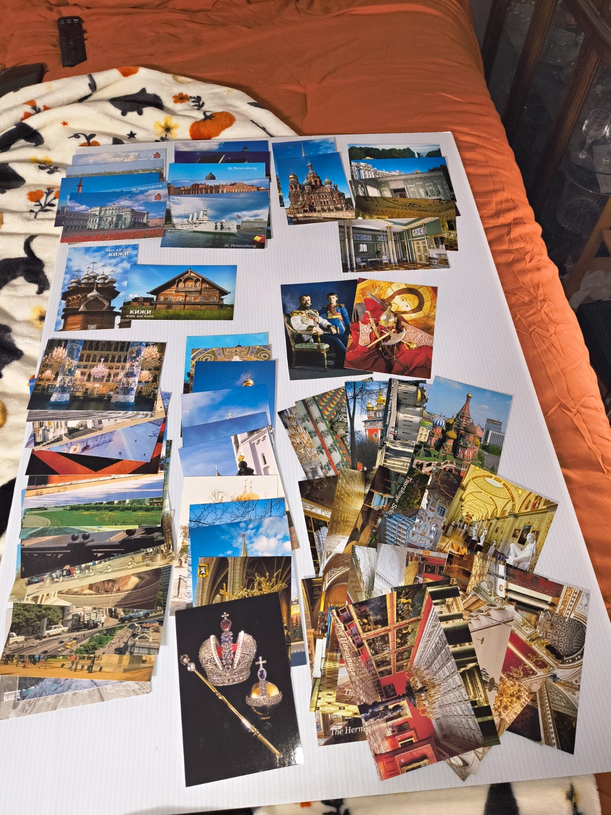 Vintage Russia Postcard Lot of 72 – Unused Souvenir Travel Ephemera