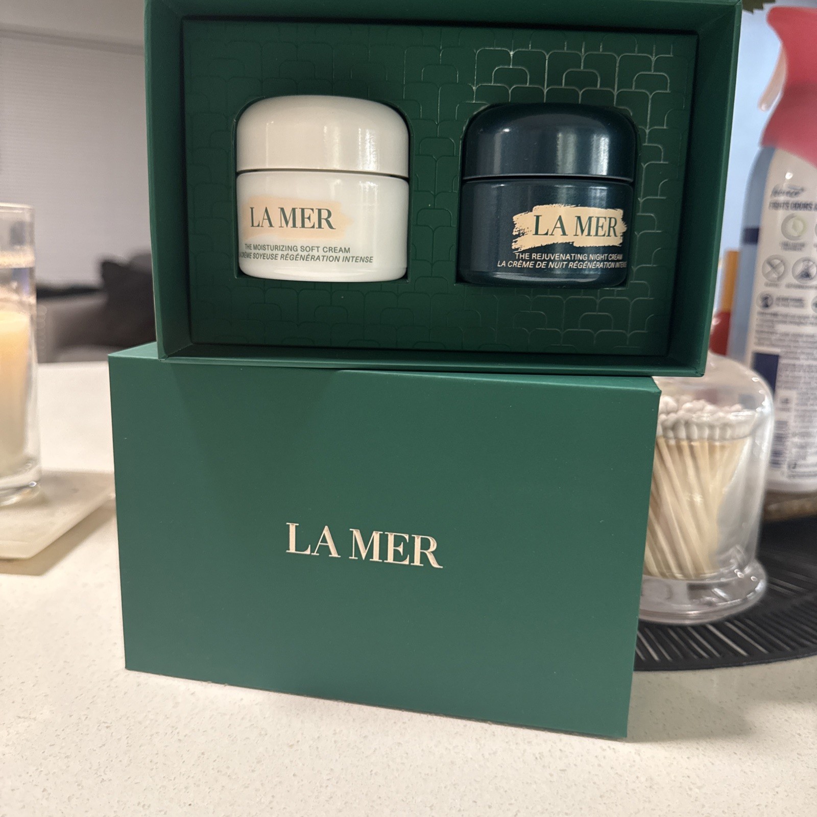 *NIB* La Mer The Day and Night Duet The Face Cream Set $345.00