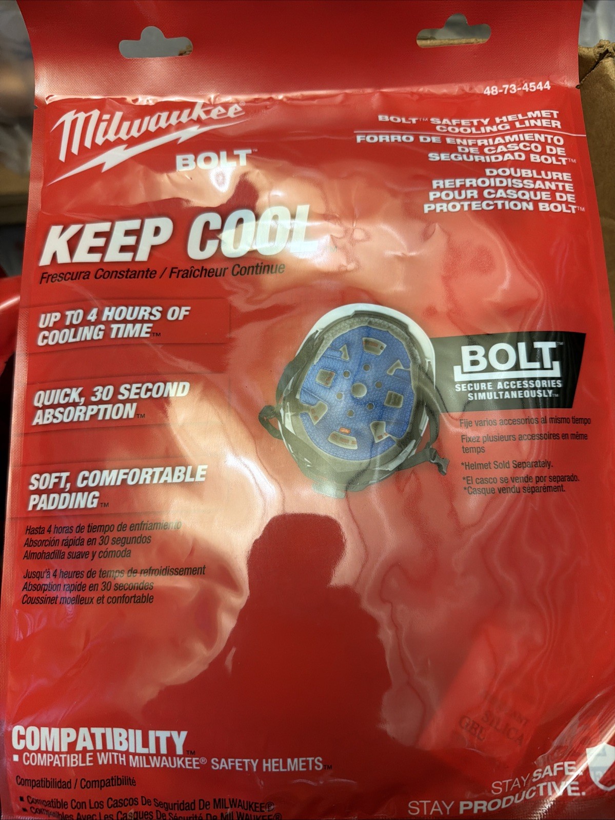 Milwaukee Bolt KEEP COOL-COOLING LINER (48-73-4544) Milwaukee Bolt KEEP COOL-COOLING LINER (48-73-4544)