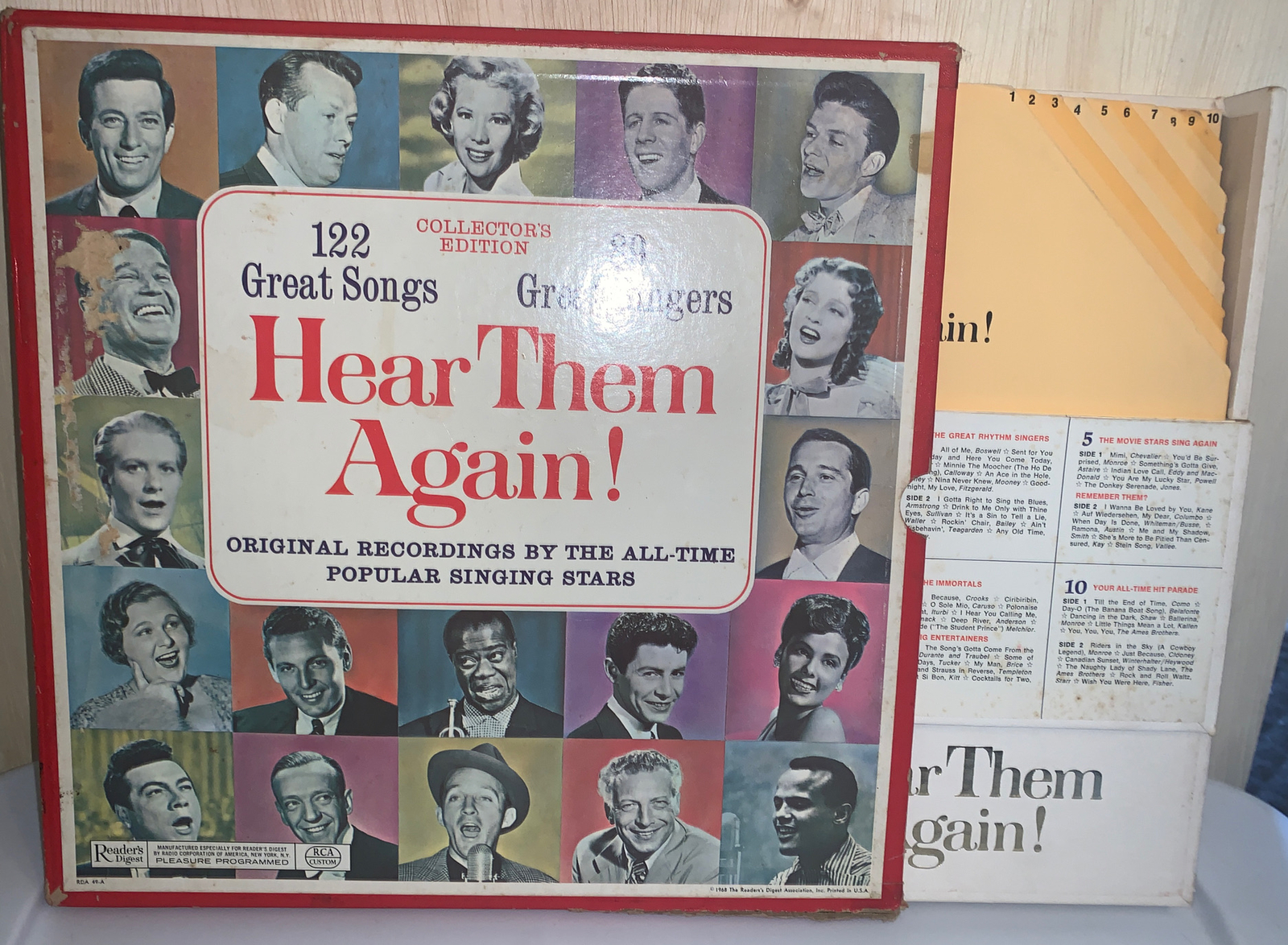 HEAR THEM AGAIN - VINTAGE 1968 Classic Songs Reader\'s Digest Collector\'s Edition
