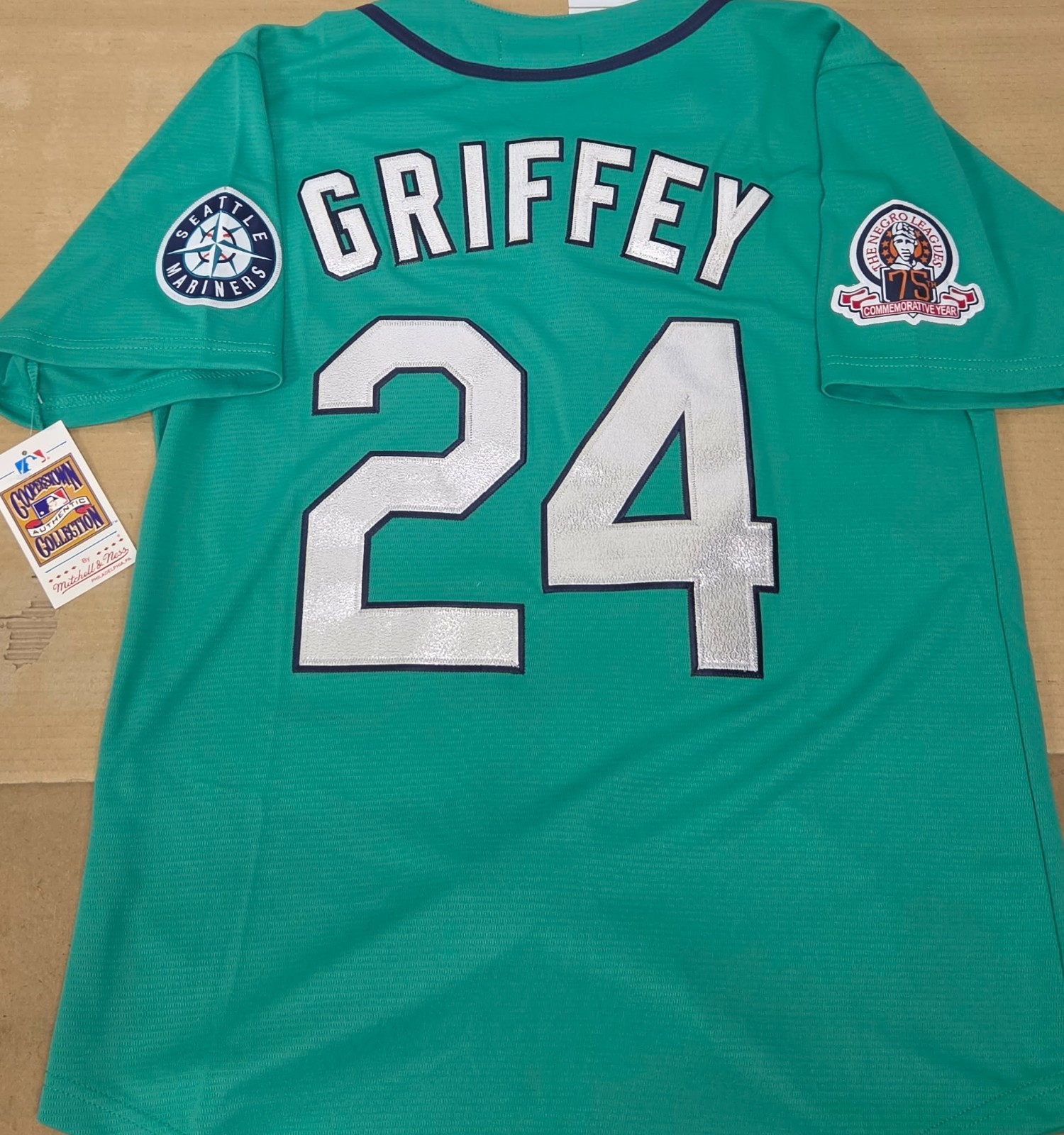 Mitchell & Ness Cooperstown Collection Ken Griffey Jr. Mariners Jersey Mitchell & Ness Cooperstown Collection Ken Griffey Jr. Mariners Jersey