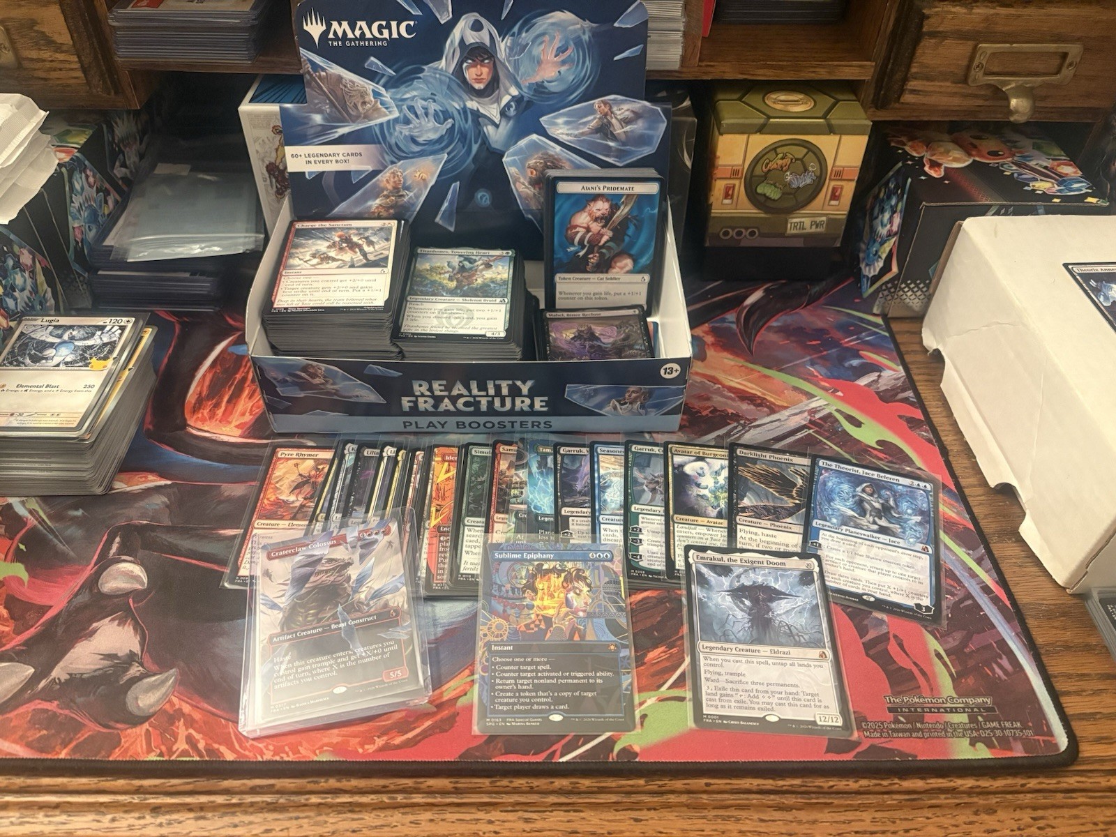 Magic the Gathering Reality Fracture: Lot. 1 Opened Play Booster Box. High Value