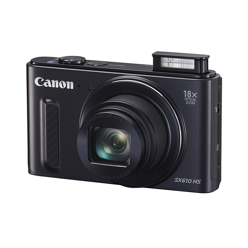 Canon PowerShot SX610 HS 18x Optical Zoom with Battery/Charger Digital Camera
