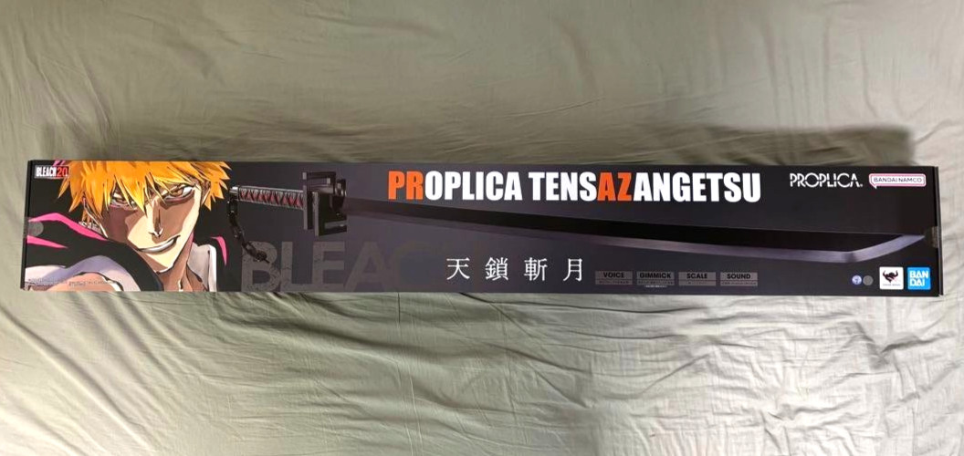 Proplica Bleach Tensa Zangetsu Length 47.6 inch 1/1 Scale Ichigo Kurosaki Bandai