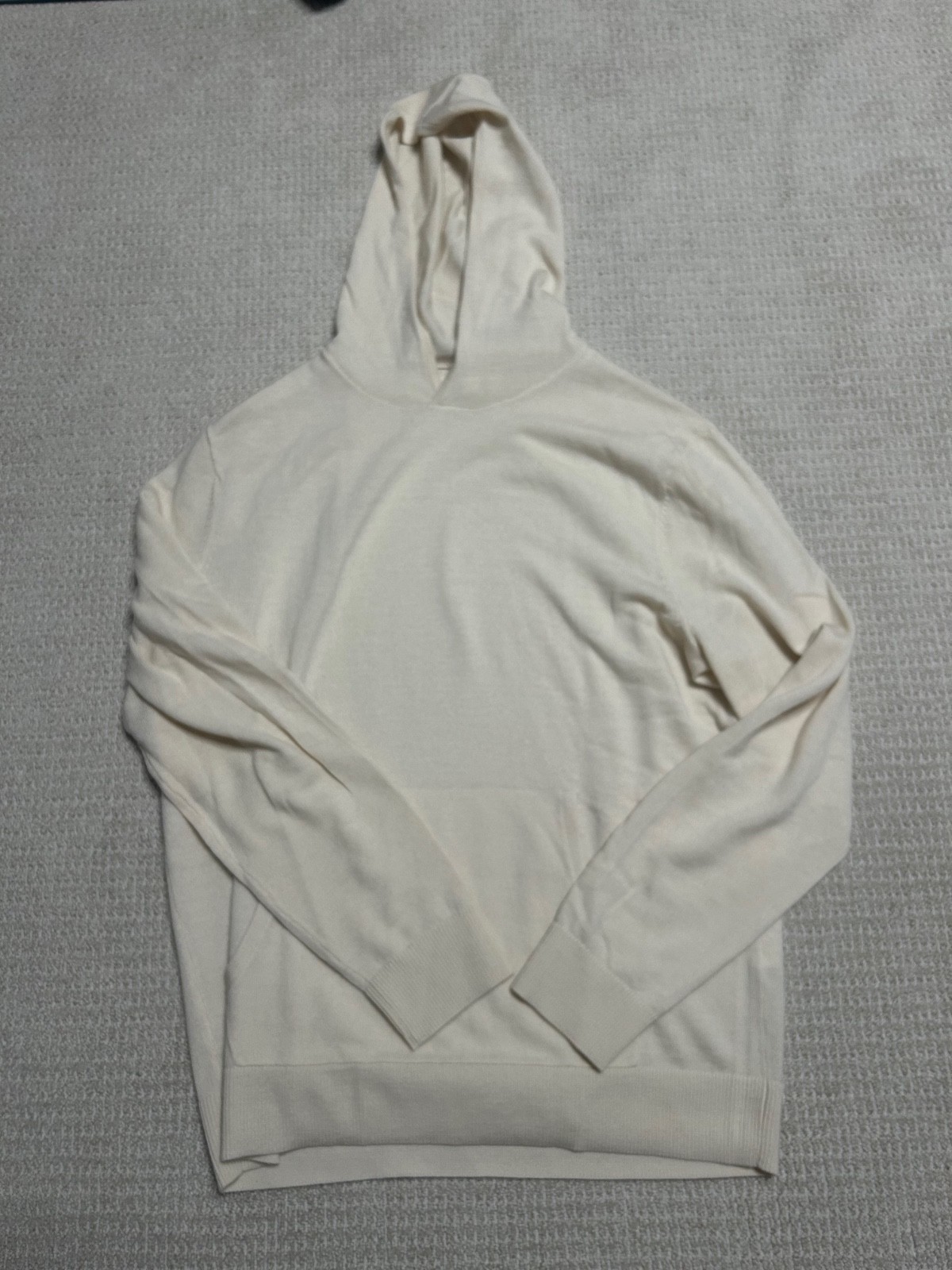The Commons Mens Wool Sweatshirt Large Tan