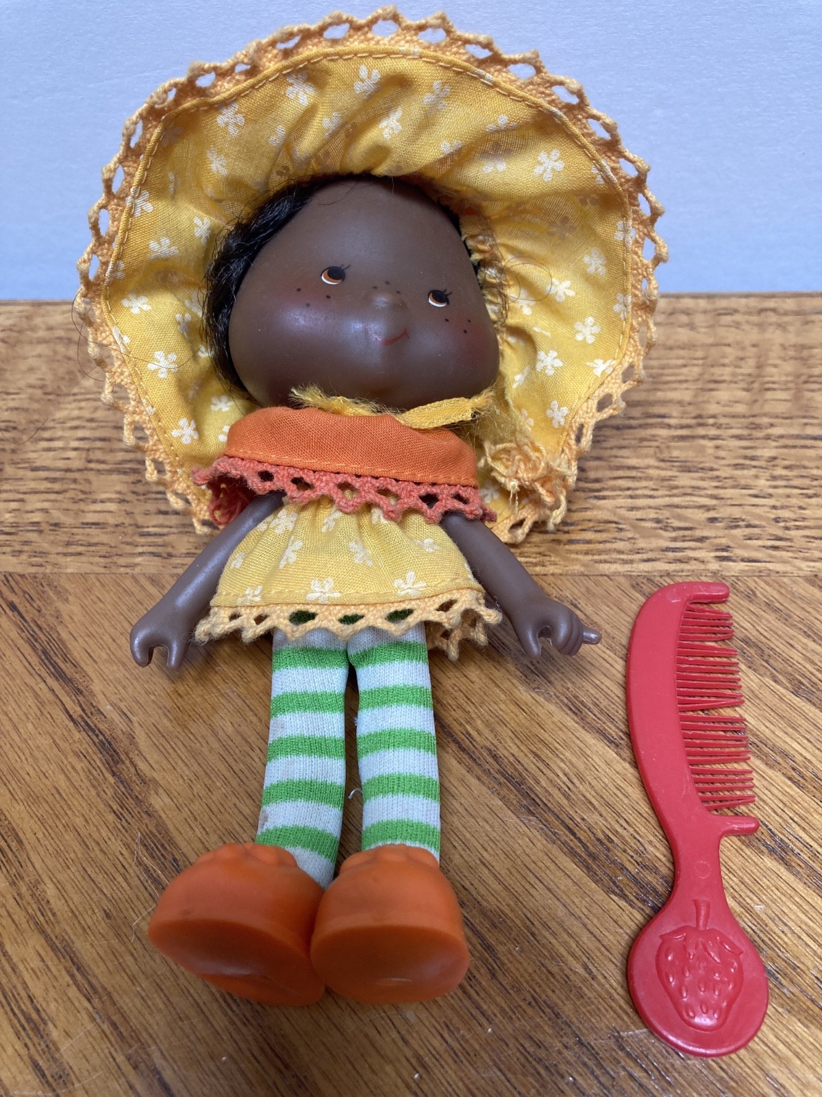 Vtg 1980s Strawberry Shortcake “Orange Blossom” classic doll without pet Vtg 1980s Strawberry Shortcake “Orange Blossom” classic doll without pet
