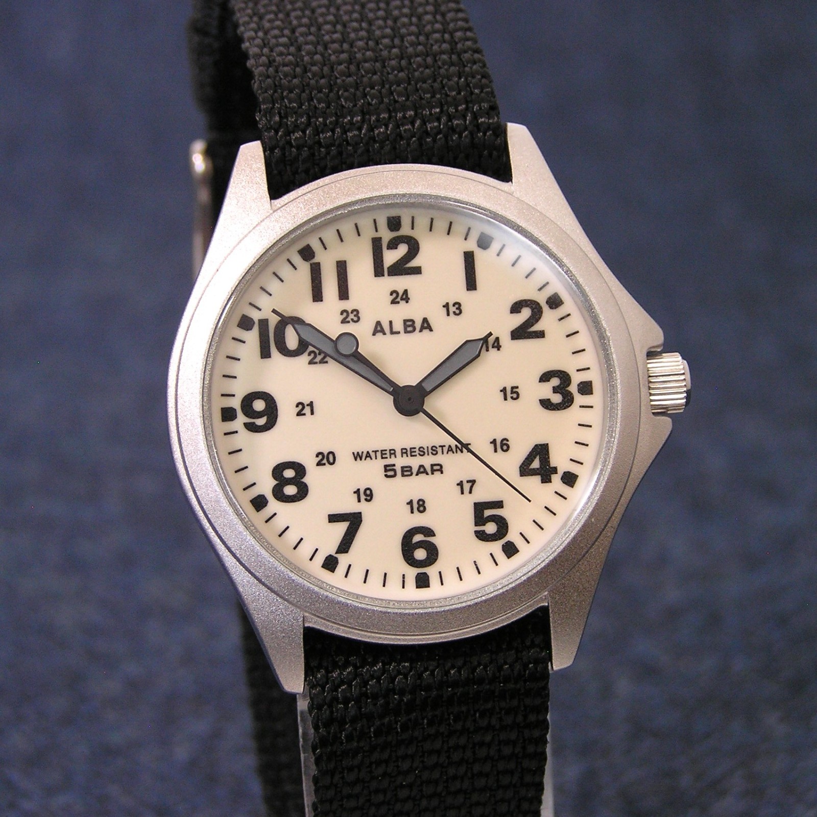 [UK STOCK] SEIKO ALBA Field Gear AQPK401 Lume Field Watch Japan Exclusive Model