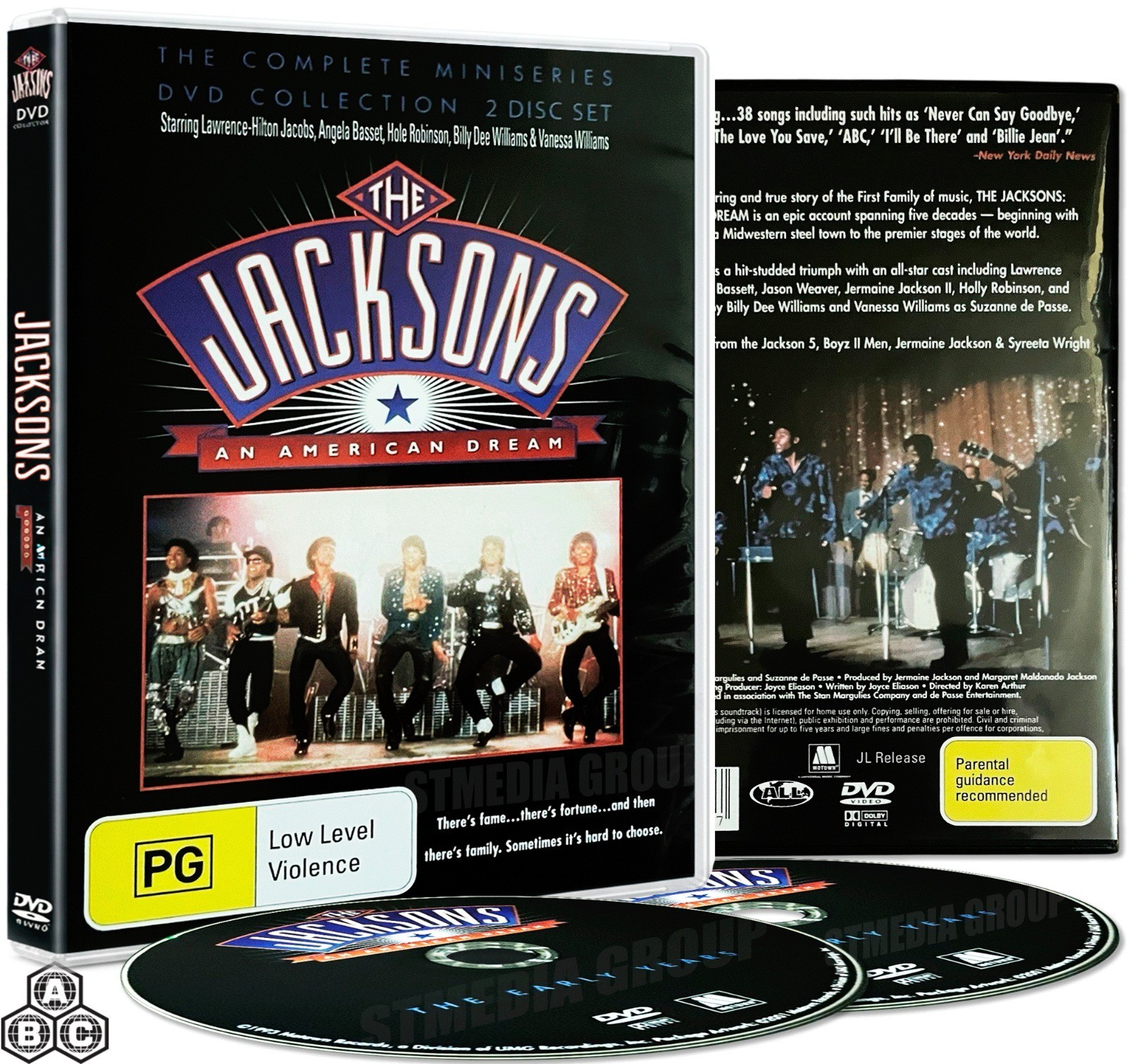 The Jacksons: An American Dream The Complete Miniseries DVD [Region Free]