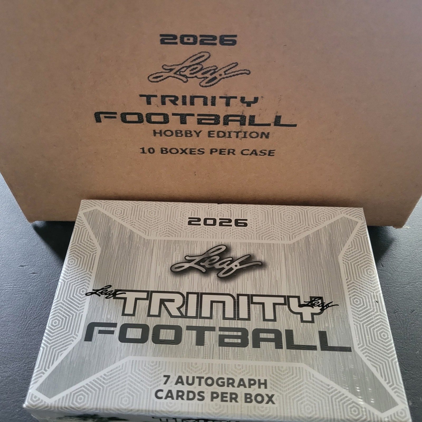 2026 Leaf Trinity Football NFL Factory Sealed Hobby Box 2026 Leaf Trinity Football NFL Factory Sealed Hobby Box