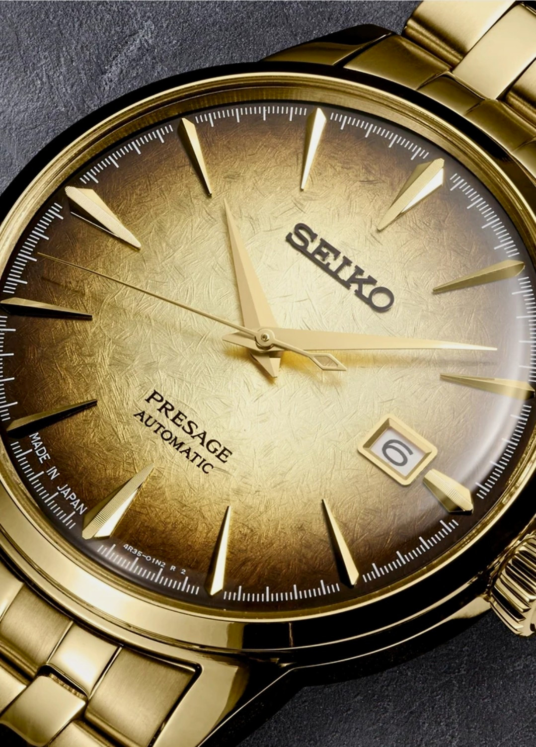 Seiko Men\'s Automatic Pressage Coctail Time W/bonus Leather Bracelet SRPK48