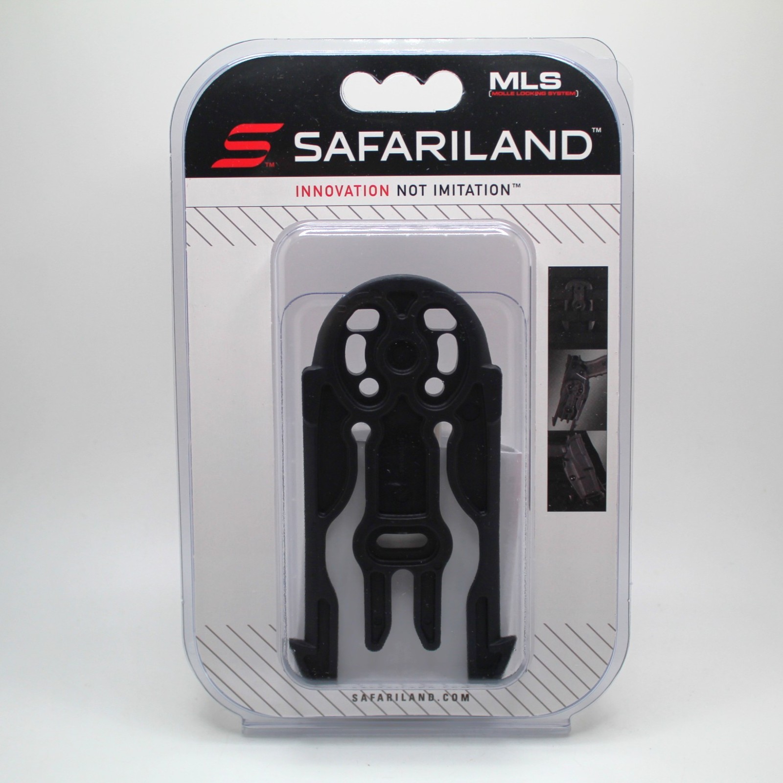 Safariland MLS15 MOLLE Holster Locking Fork System Black, 6004-15-2