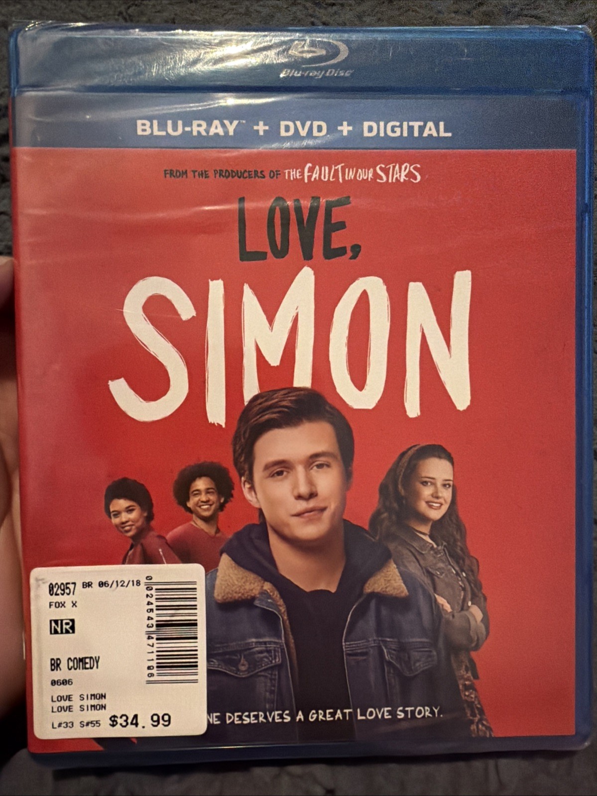 Blu-Ray Love, Simon Brand New Factory Sealed A-1813