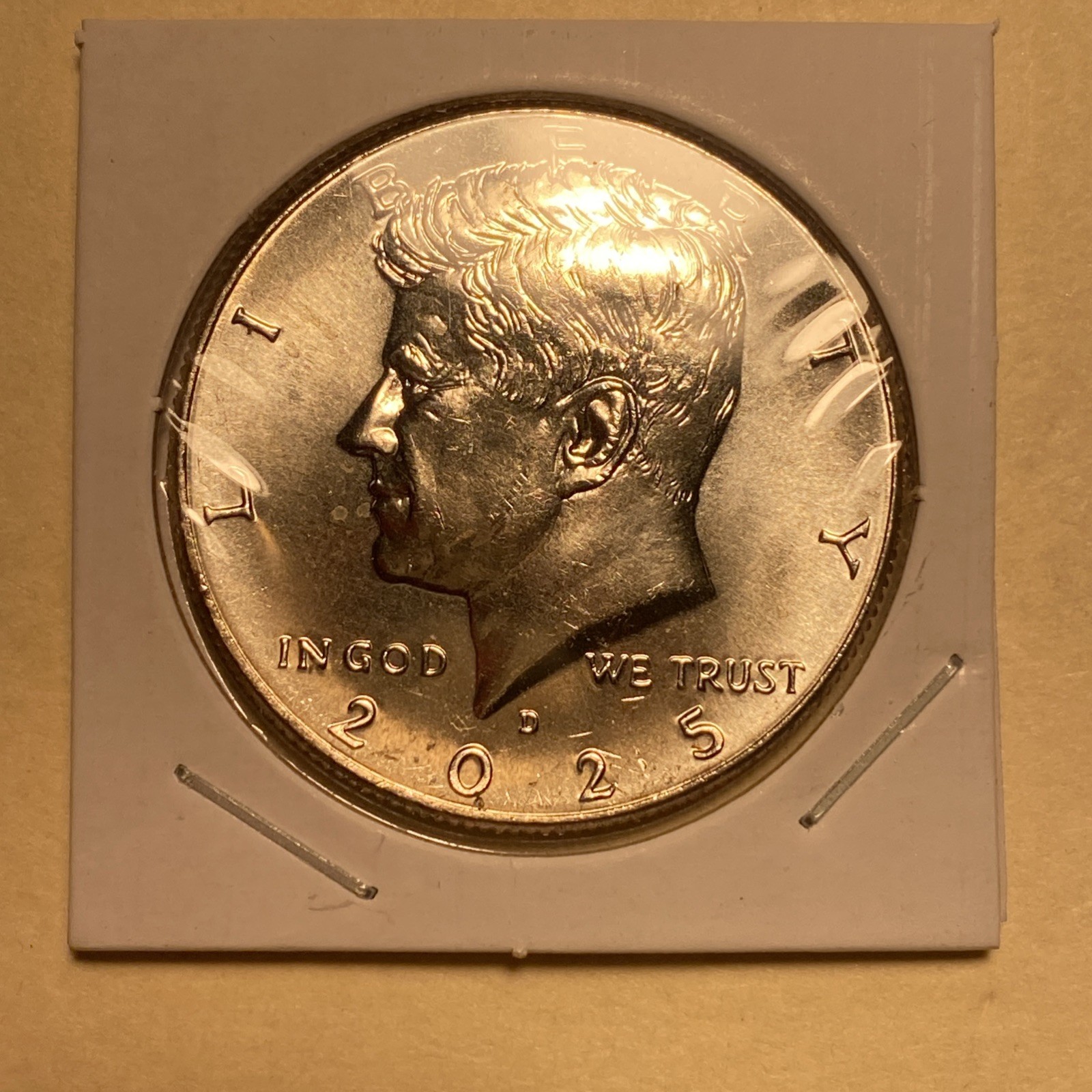2025-D Kennedy Half Dollar BU 