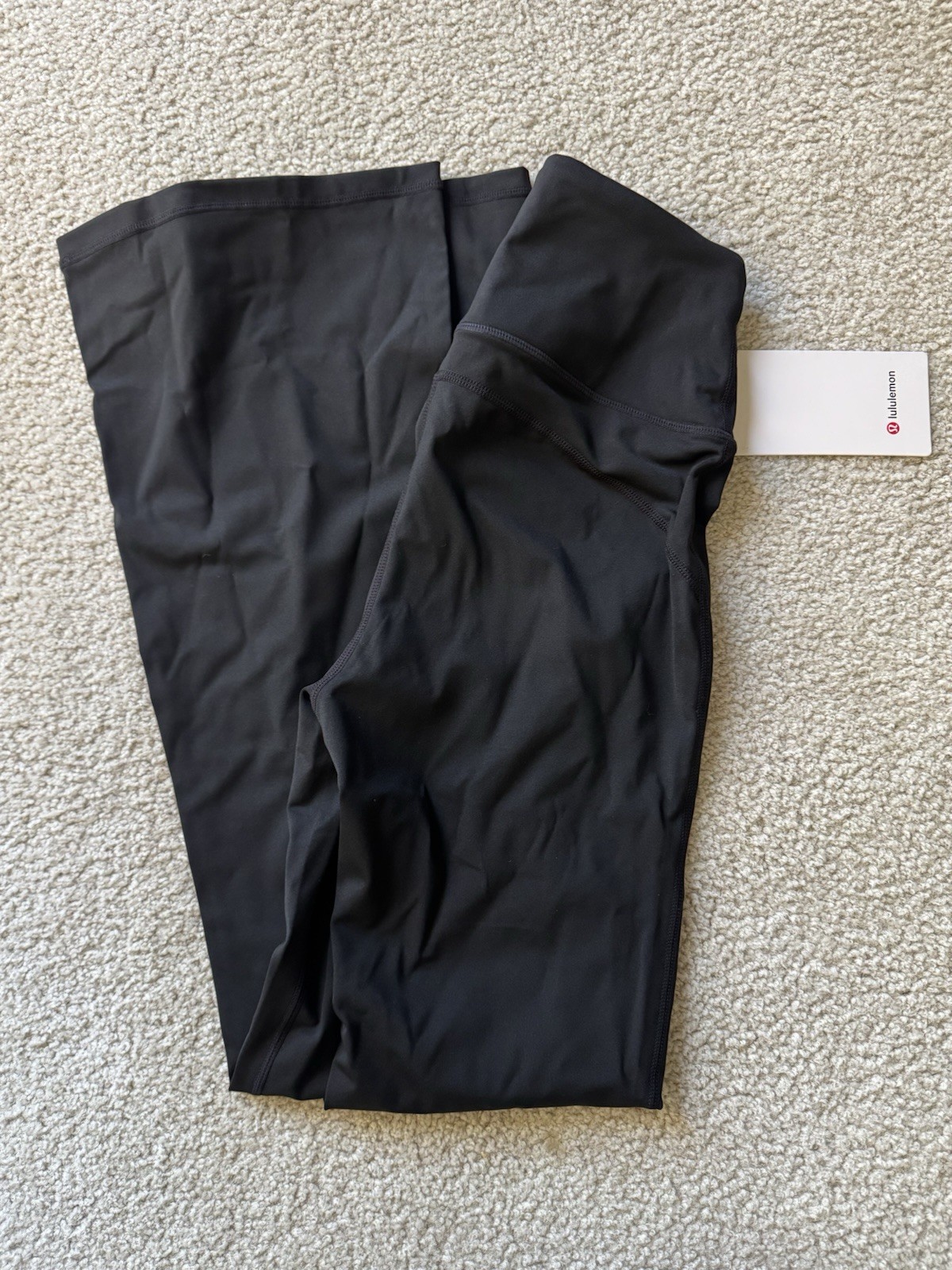 NWT Lululemon Groove Super High Rise Flare Align Pant Nulu 32 Black Y2K NWT