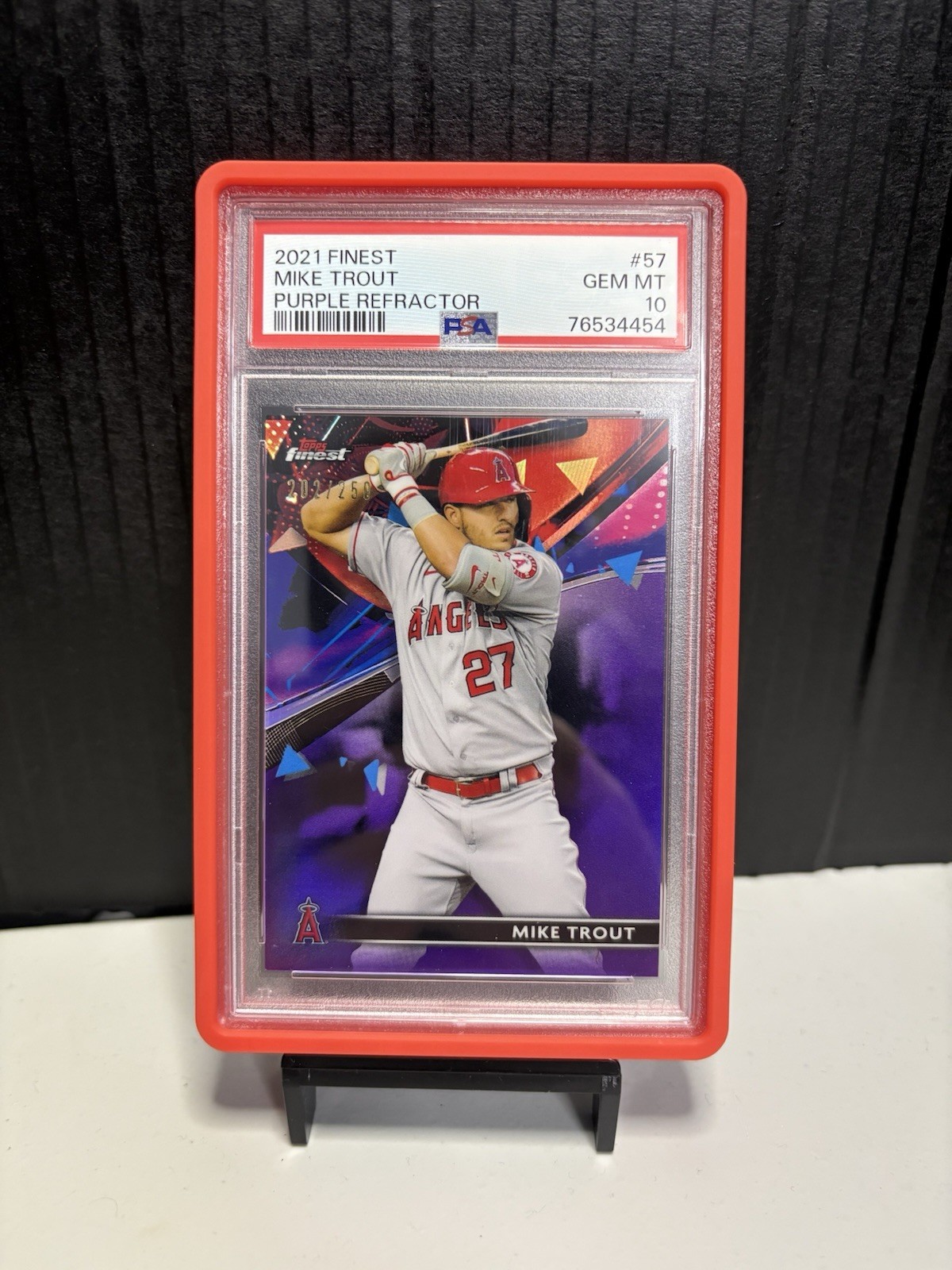 Psa 10 mike trout /250 🔥chase pack🔥