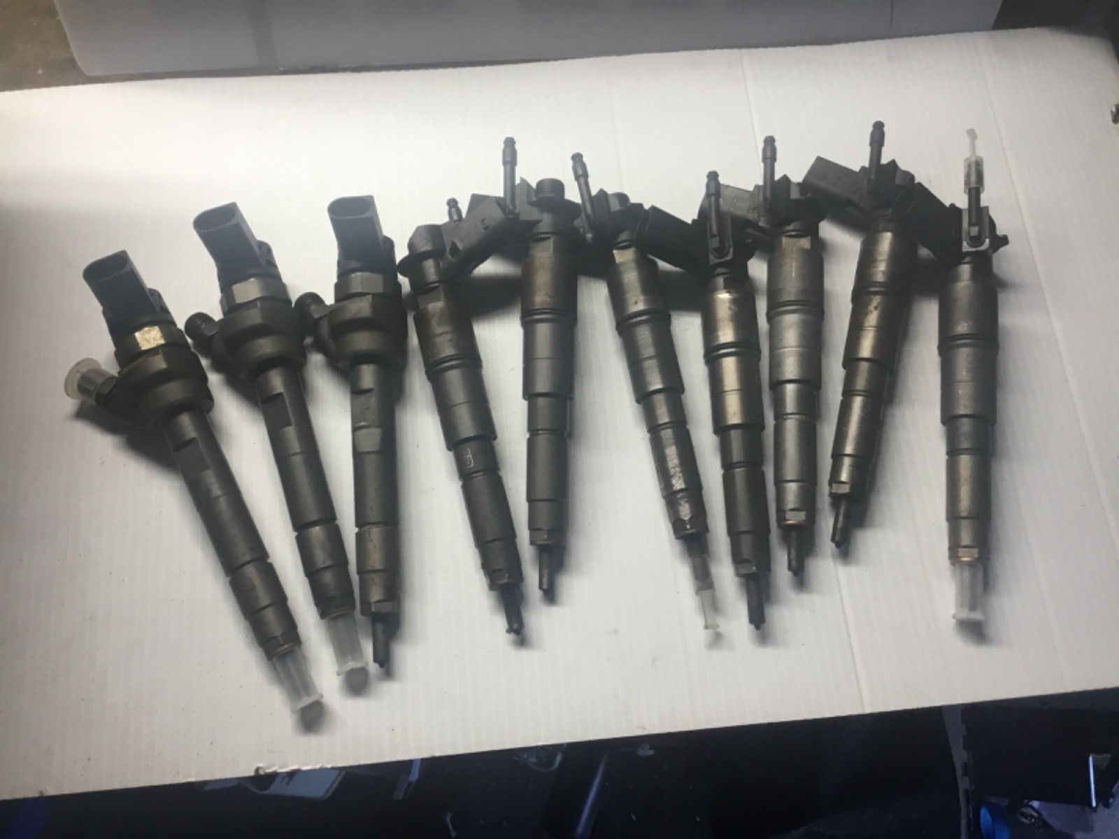 BMW Diesel Fuel Injector Lot of 10 for Parts