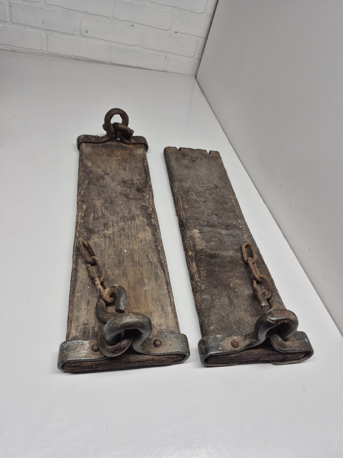 Vintage Wooden Single Tree Yoke Ox Horse Rustic Farm Ranch Primitive Pair Vintage Wooden Single Tree Yoke Ox Horse Rustic Farm Ranch Primitive Pair