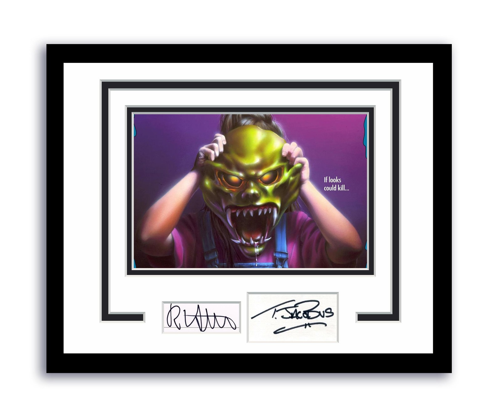 Goosebumps R.L. Stine Tim Jacobus Autographed Signed 11x14 Framed Photo ACOA