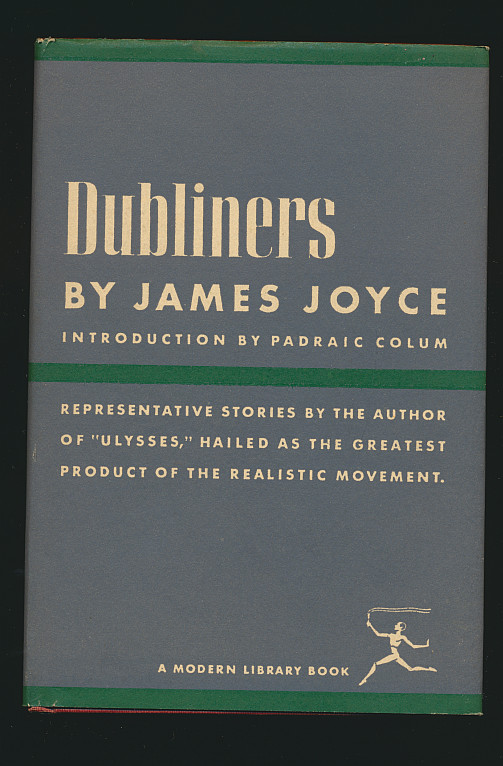 James Joyce The Dubliners 1955 Modern Library + Dust Jacket Wonderful Condition