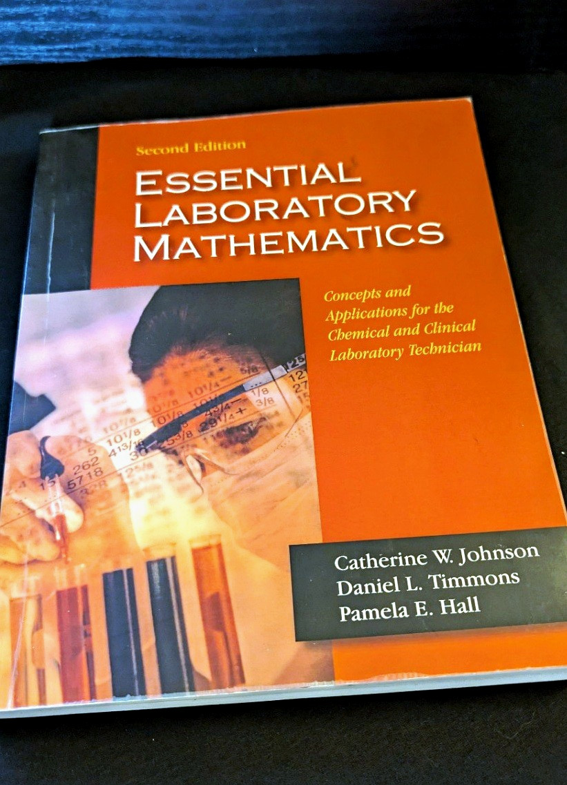 Essential Laboratory Mathematics 2nd Ed Johnson Timmons Hall 9781577666608