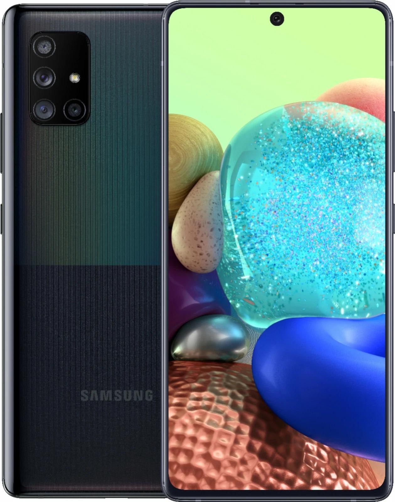 Samsung Galaxy A71 SM-A715U 128GB Unlocked Black New Sealed Smartphone