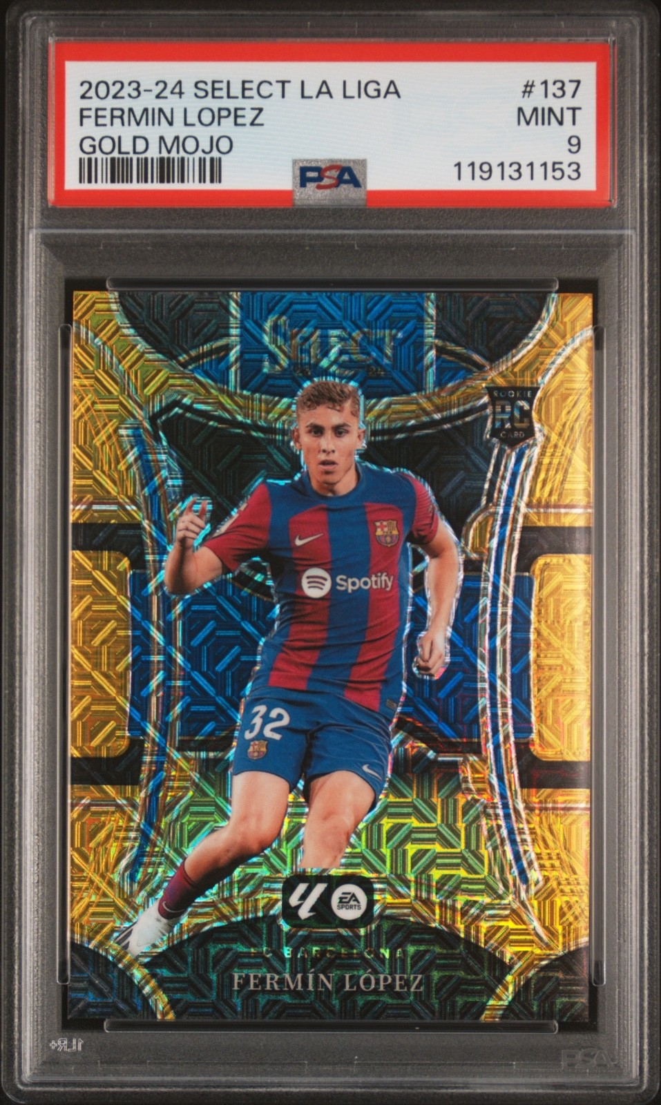 2023-24 Select Fifa Fermin Lopez Gold Mojo /10