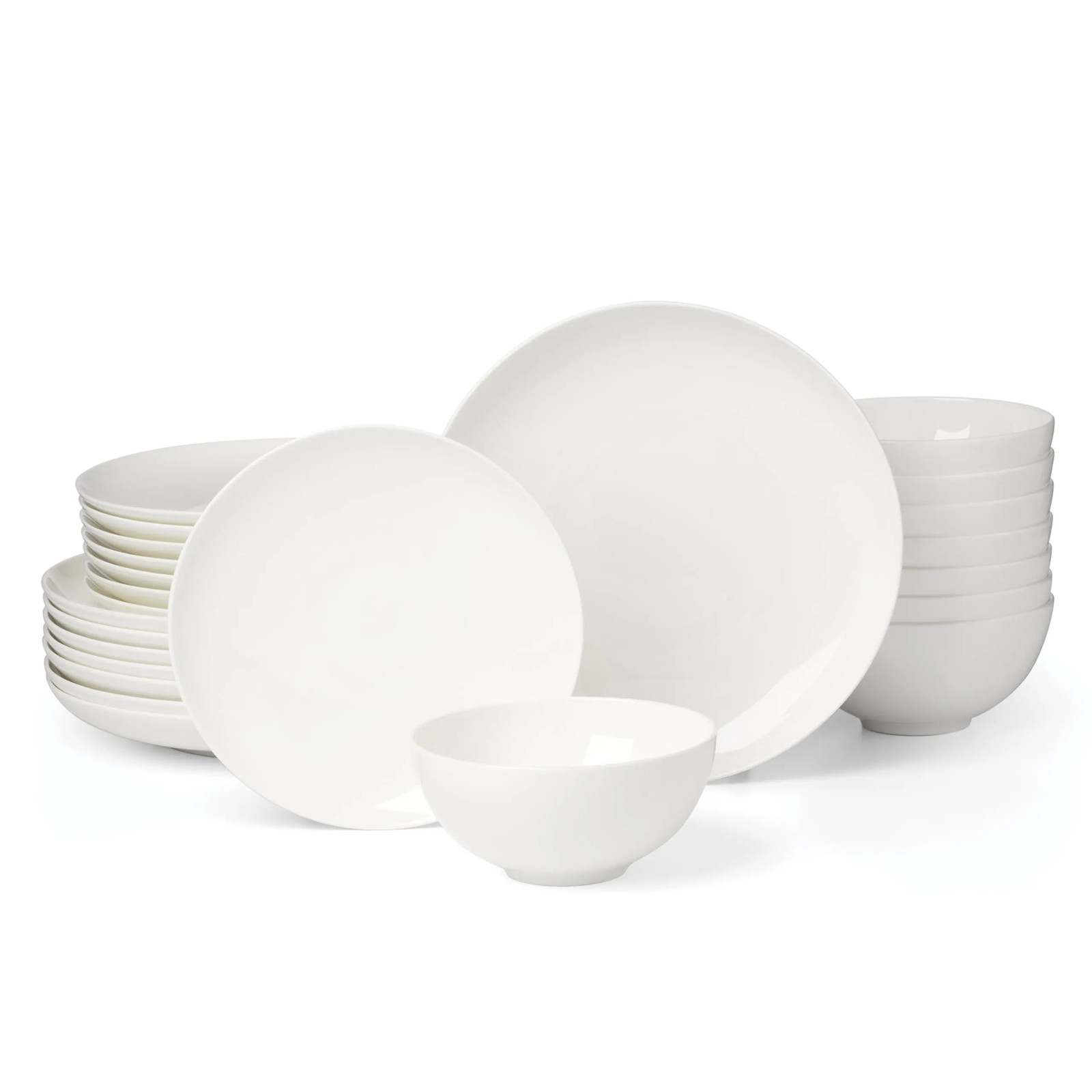 Lenox 899188 Studio 1414 Coupe Bone China 24-Piece Dinnerware Set for 8