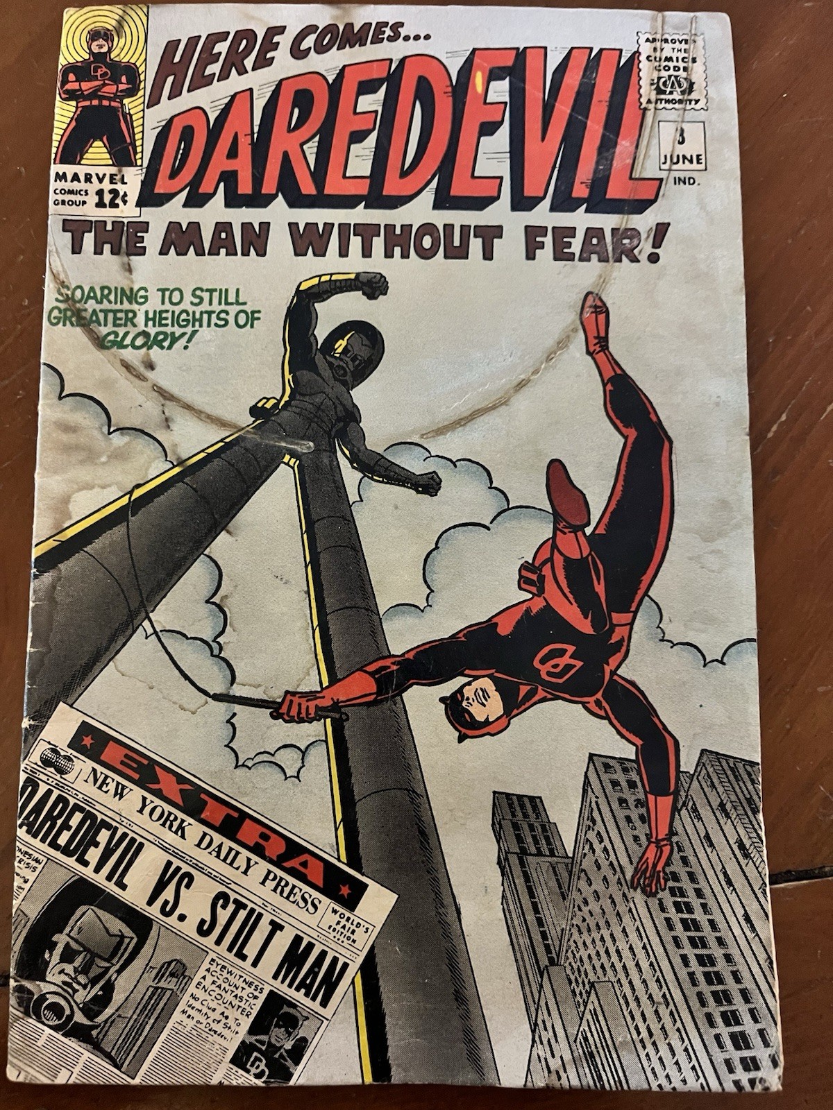 Daredevil #8 Marvel Comics June 1965