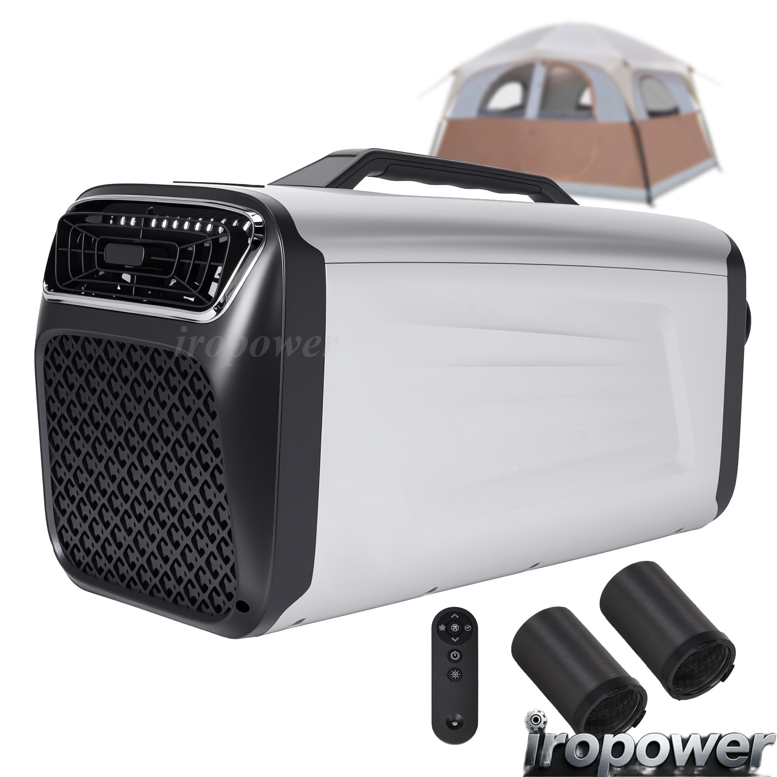 1500W Tent Portable Air Conditioner Fits Outdoor High-Powered 5200 BTU Cooling