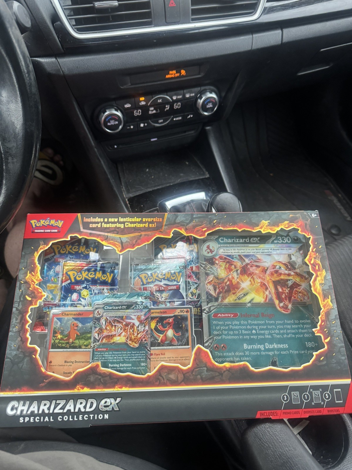 Pokemon TCG Charizard ex Special Collection Box Factory Sealed 5 Packs New