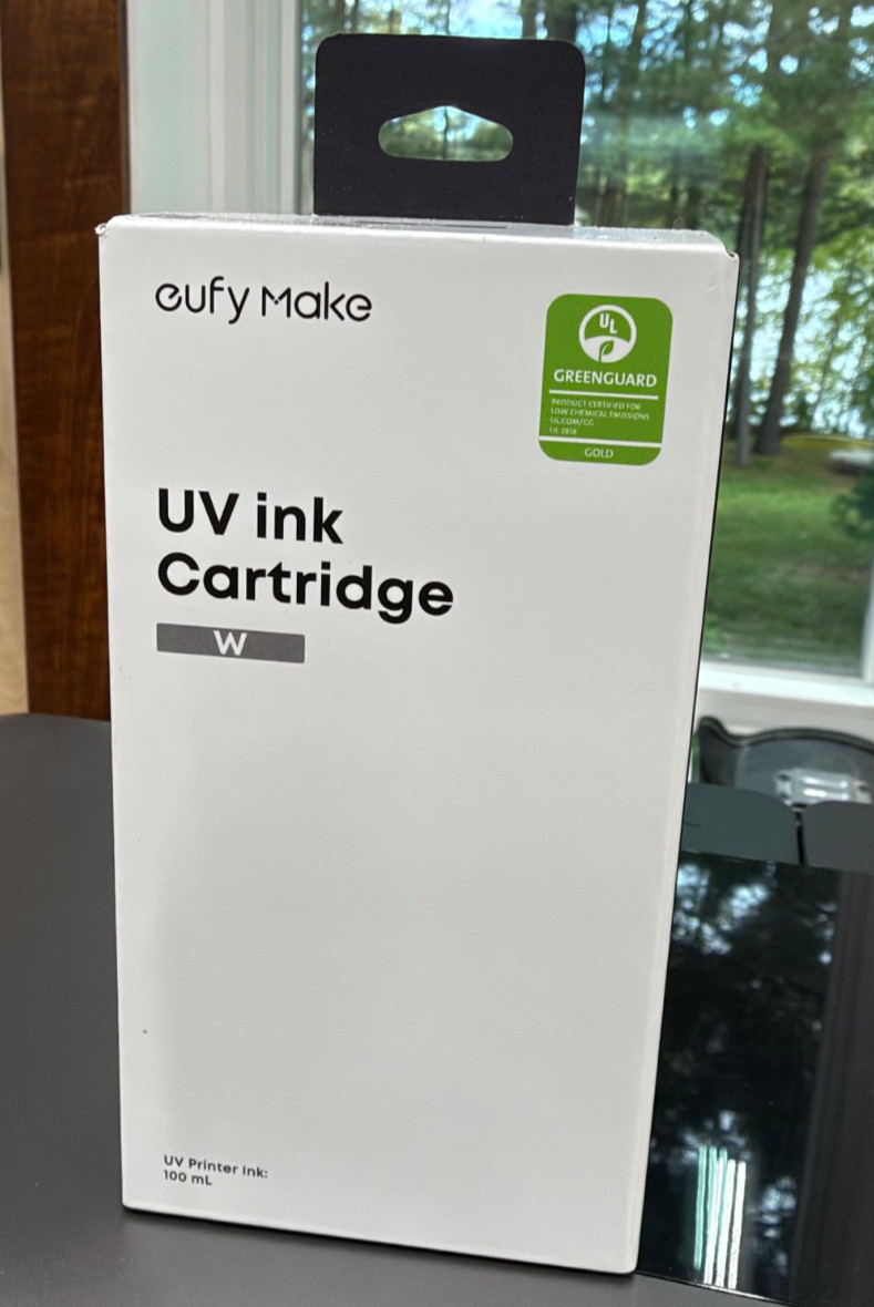 eufy Make UV Ink Cartridge W (White) 100mL for E1 UV Printer - Brand New Sealed