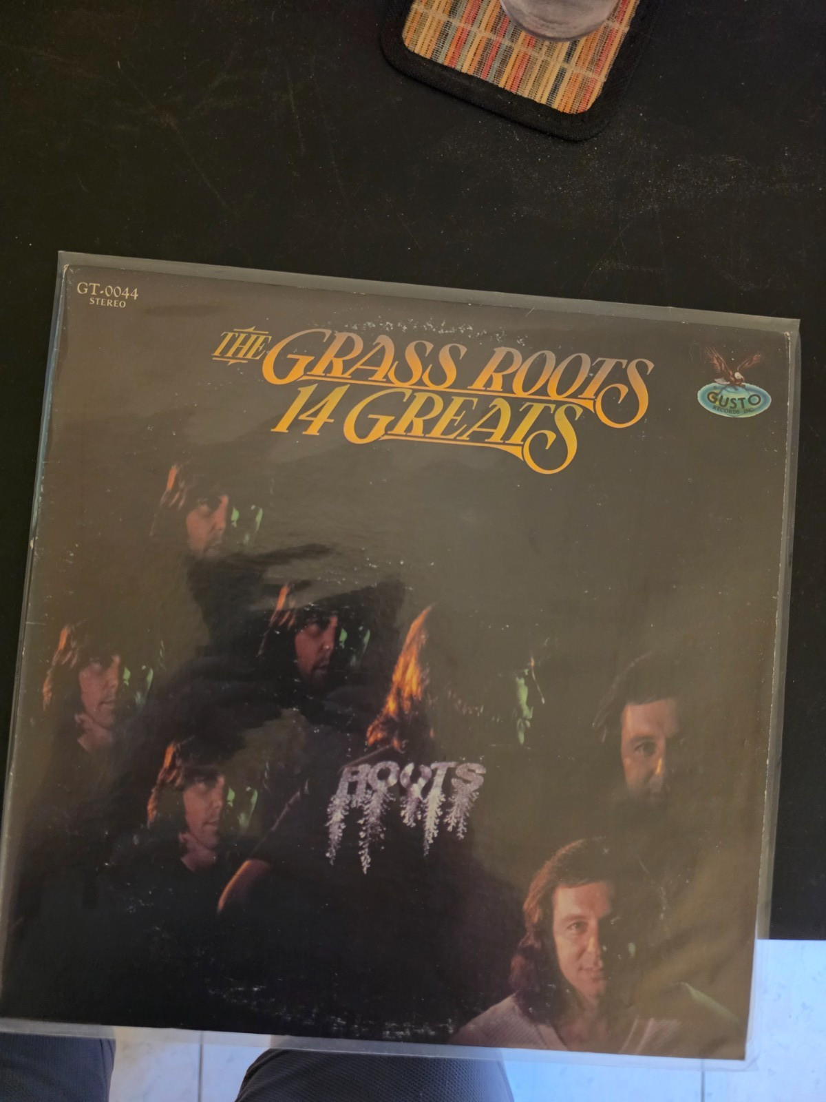 Grass Roots 14 Greats LP Vinyl Gusto Records Rock 12