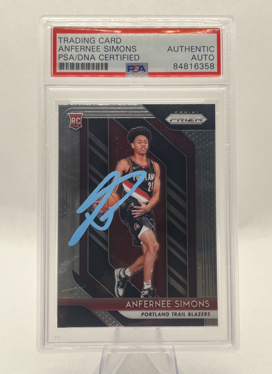 2018-19 Panini Prizm - Anfernee Simons #61 (RC) 2018-19 Panini Prizm - Anfernee Simons #61 (RC)