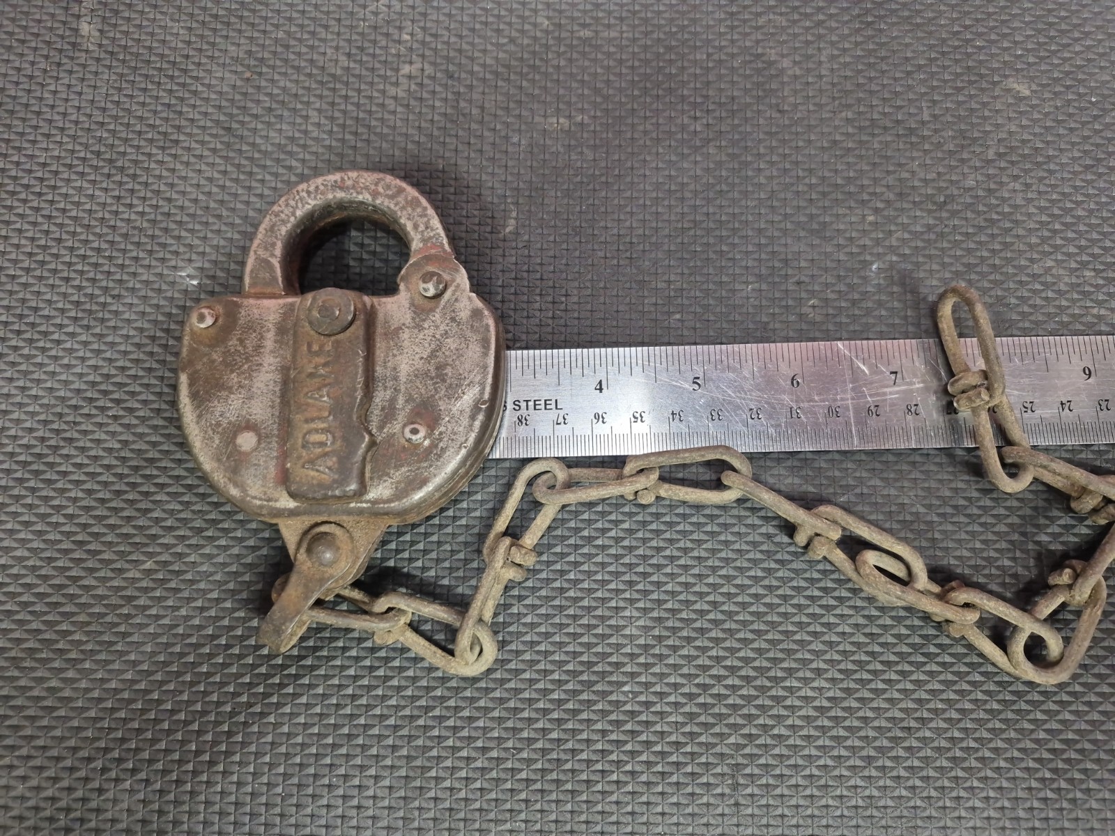 Vintage Antique Adlake R/R Lock Vintage Antique Adlake R/R Lock