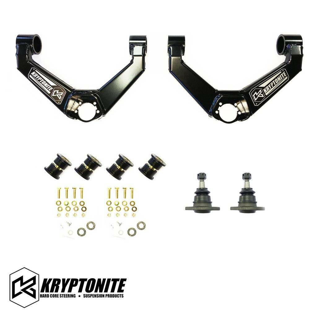 Kryptonite Upper Control Arm Kit For 2011-2019 Chevy GMC 2500HD 3500HD Pickup