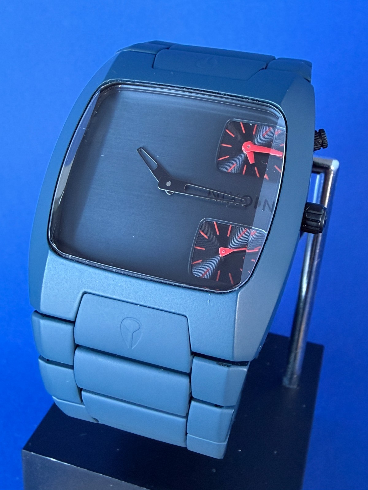 NEW Nixon Banks Gunship Men\'s Watch w/ Box, Tag and Spare Link, Rare
