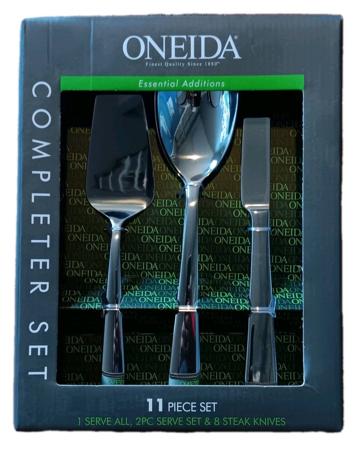 Oneida Essential Additions Completer Set 11 Piece Stainless Steel #H084011C NEW