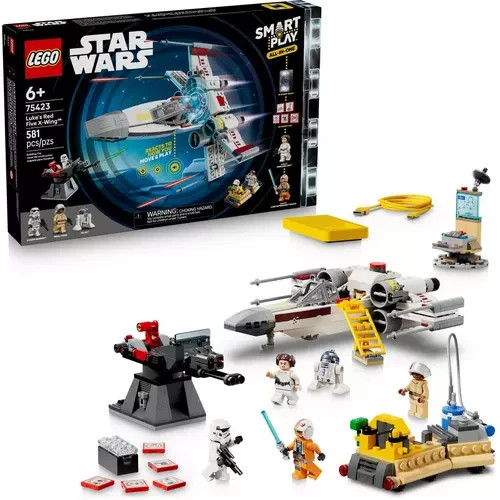 LEGO Star Wars Lukes Red Five X-Wing 75423 Building Set Starfighter Toy