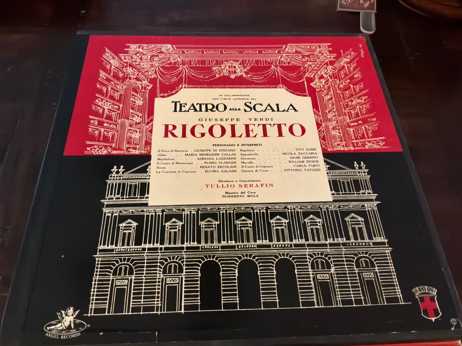 Verdi Rigoletto, Angel Records, ANG. 35320, 3 LPs, Mint, Unplayed, Libretto Inc. Verdi Rigoletto, Angel Records, ANG. 35320, 3 LPs, Mint, Unplayed, Libretto Inc.