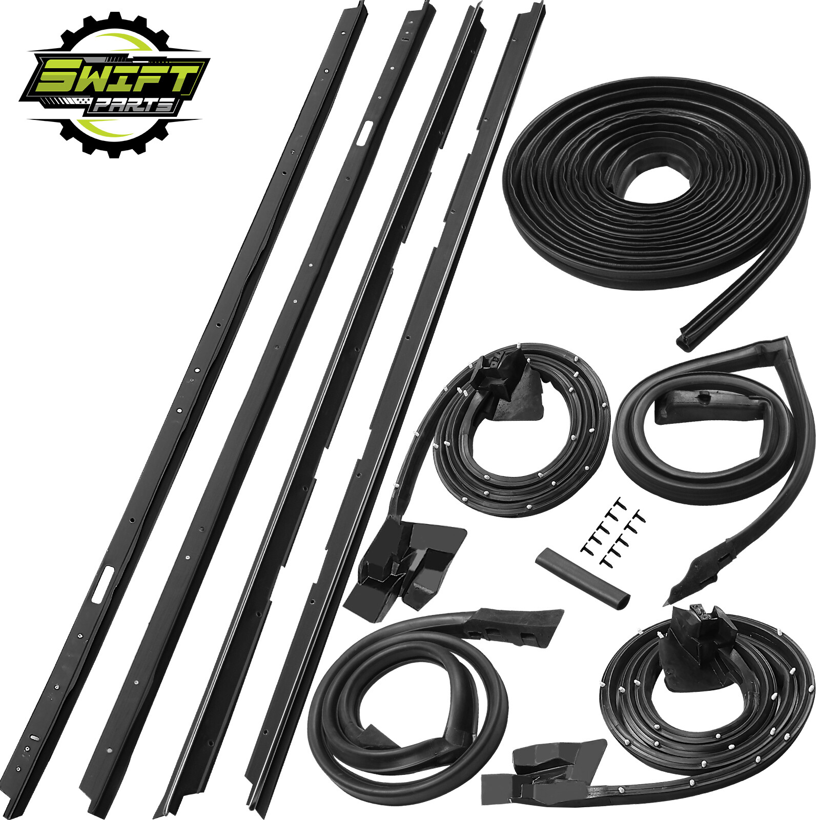 New For 81-88 Chevrolet Monte Carlo SS Complete Weatherstripping Kit 128555 9Pcs