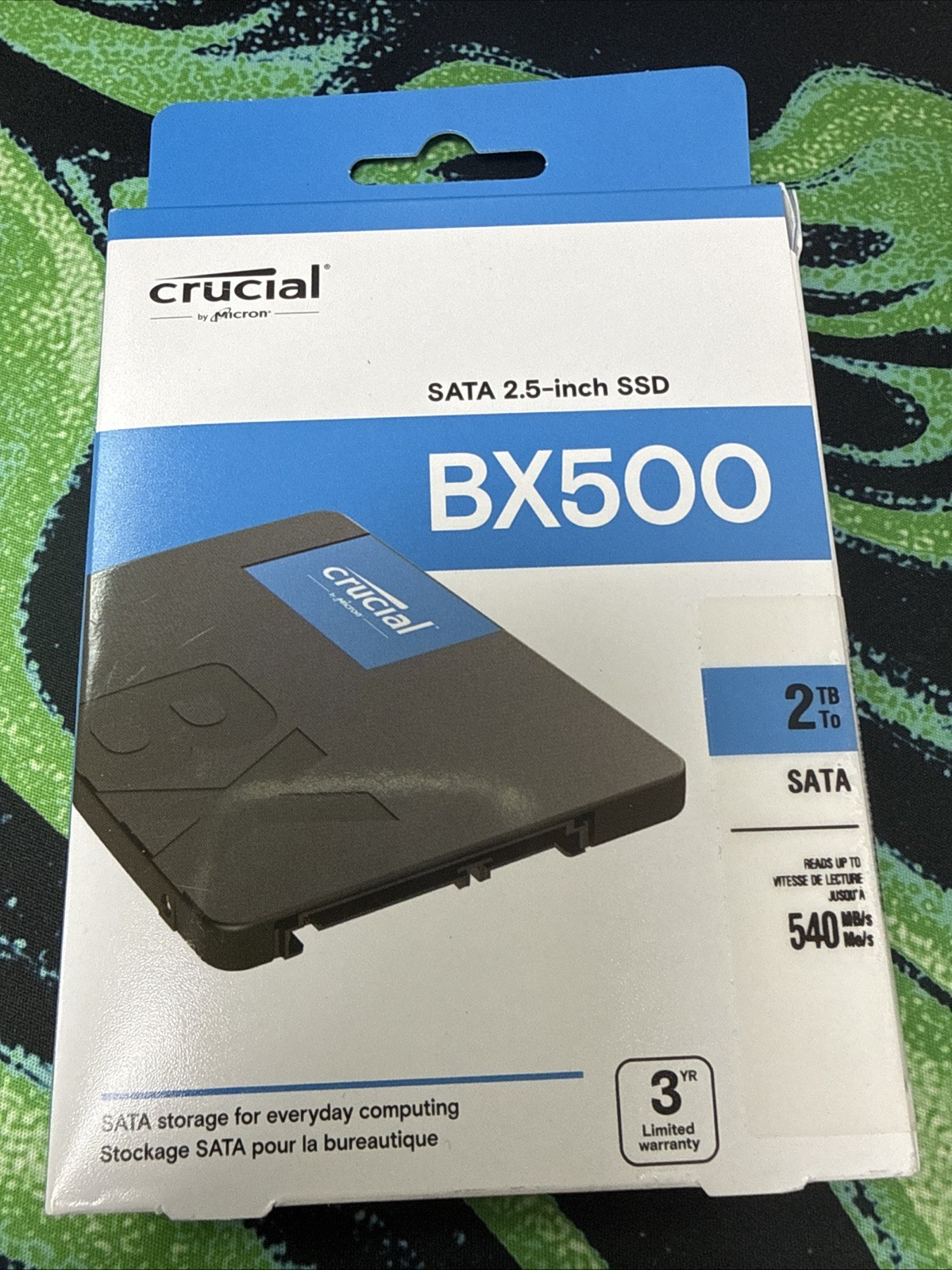 Crucial BX500 2TB Internal SSD SATA 2.5-inch
